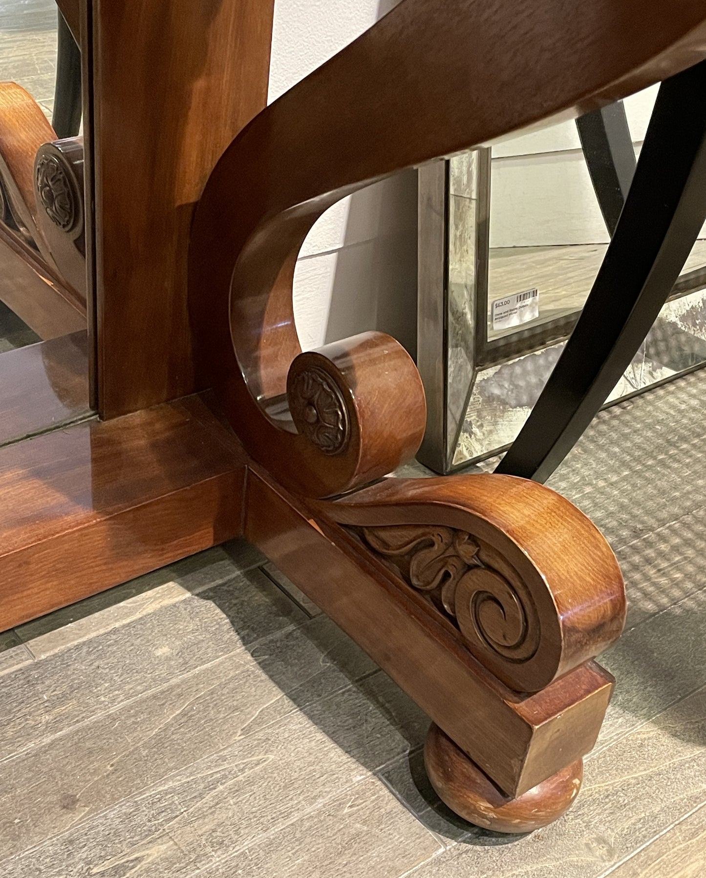 Mirrored French Empire Sideboard by Tobey Chicago (0G7001)