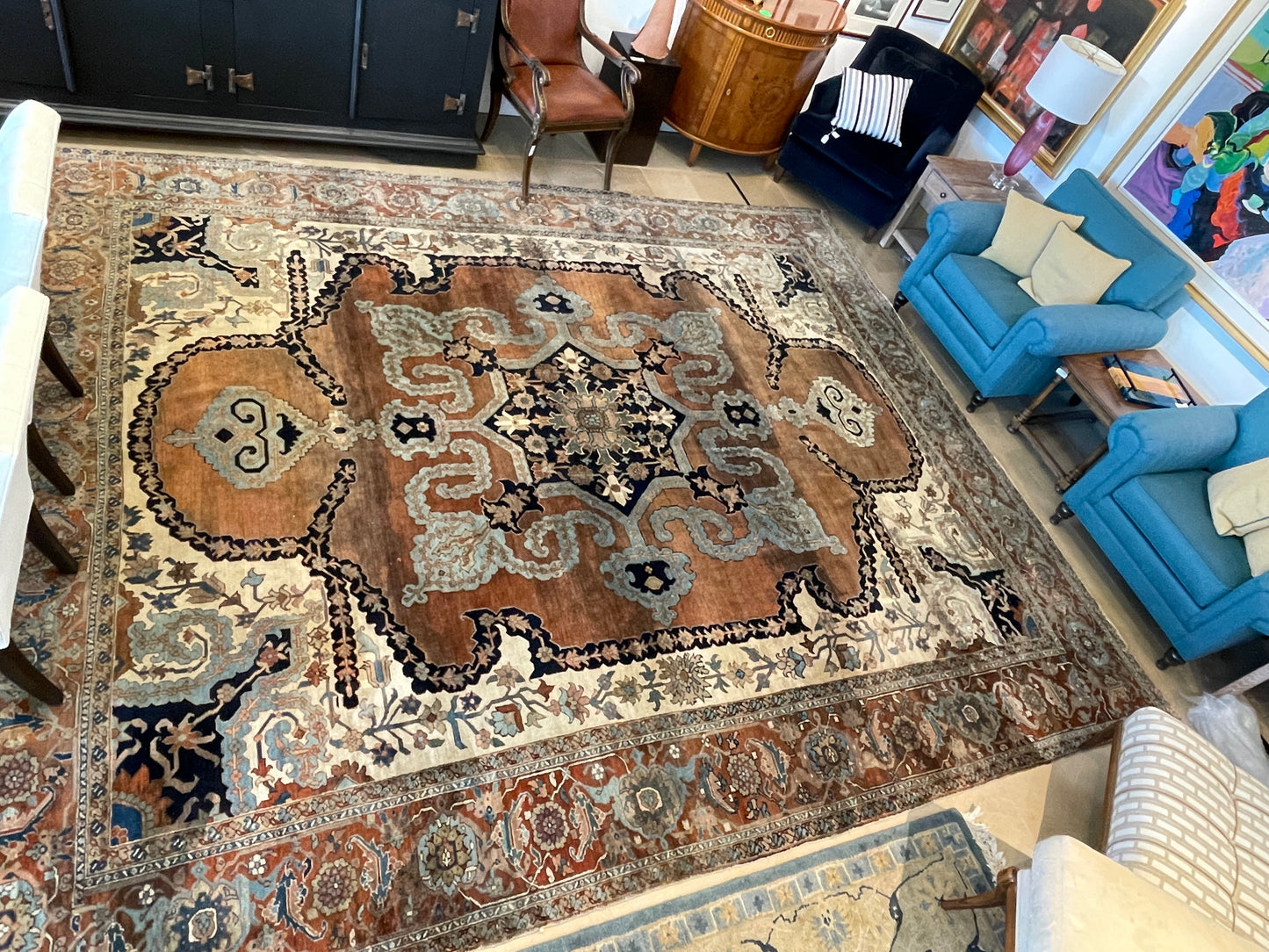 Atelier Lapchi Custom Thalia Area Rug, AS IS 13'10" x 11'6" (0GD008)