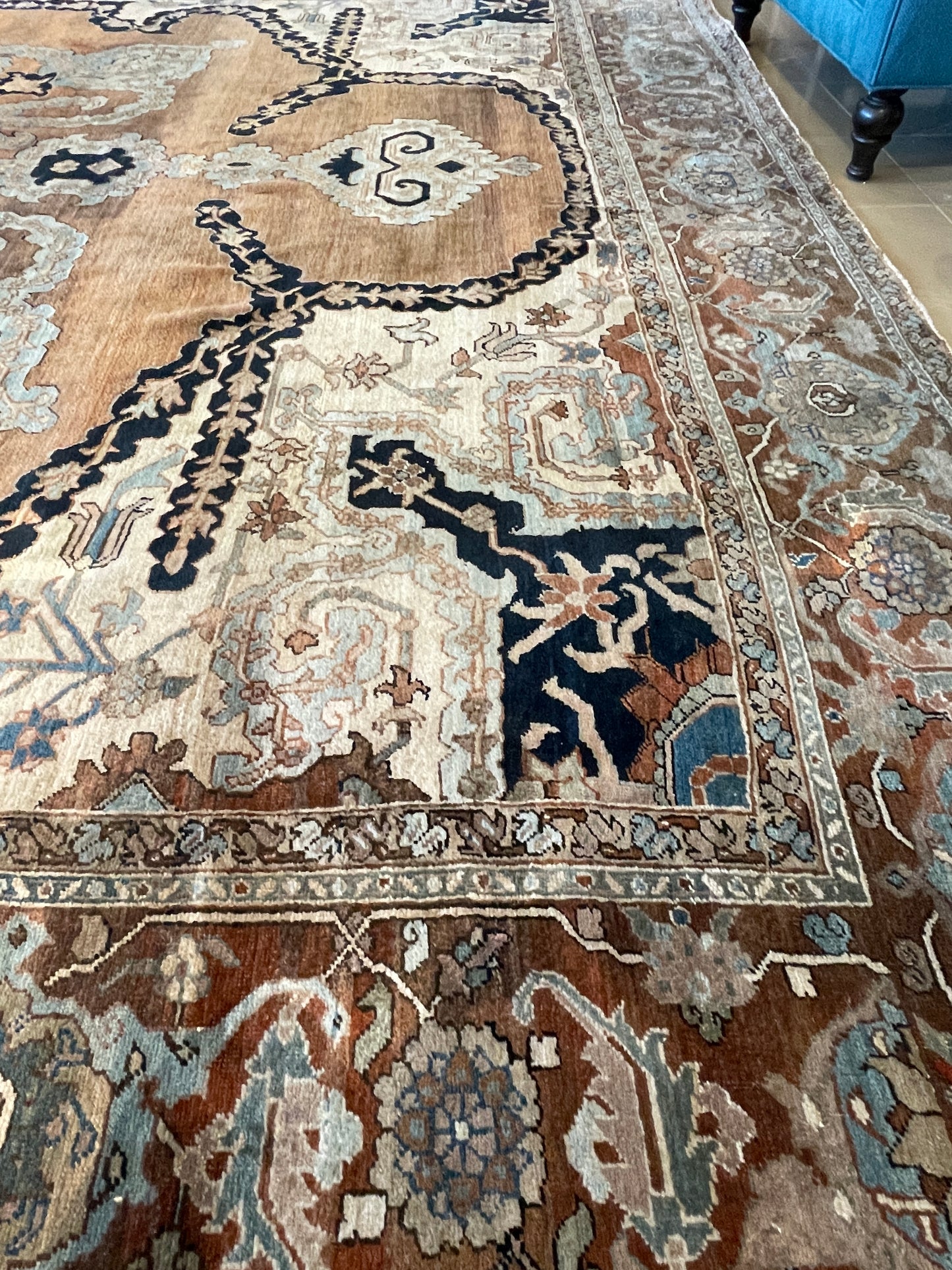 Atelier Lapchi Custom Thalia Area Rug, AS IS 13'10" x 11'6" (0GD008)