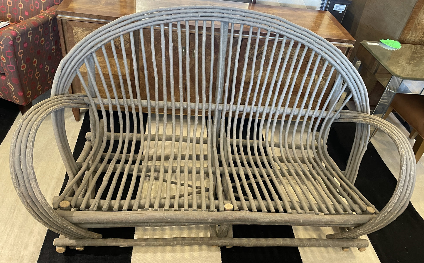 La Lune Bentwood Willow Settee (02300B)