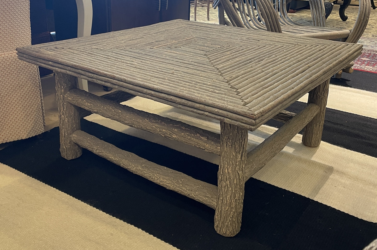 La Lune Rustic Willow Coffee Table (023009)