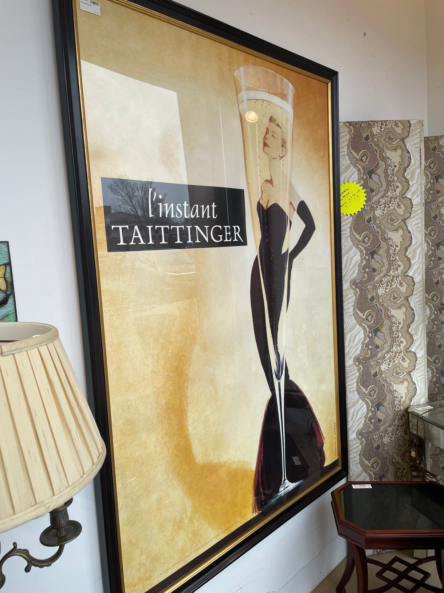 L'instant Taittinger "Champagne Lady" Print (0C8002)