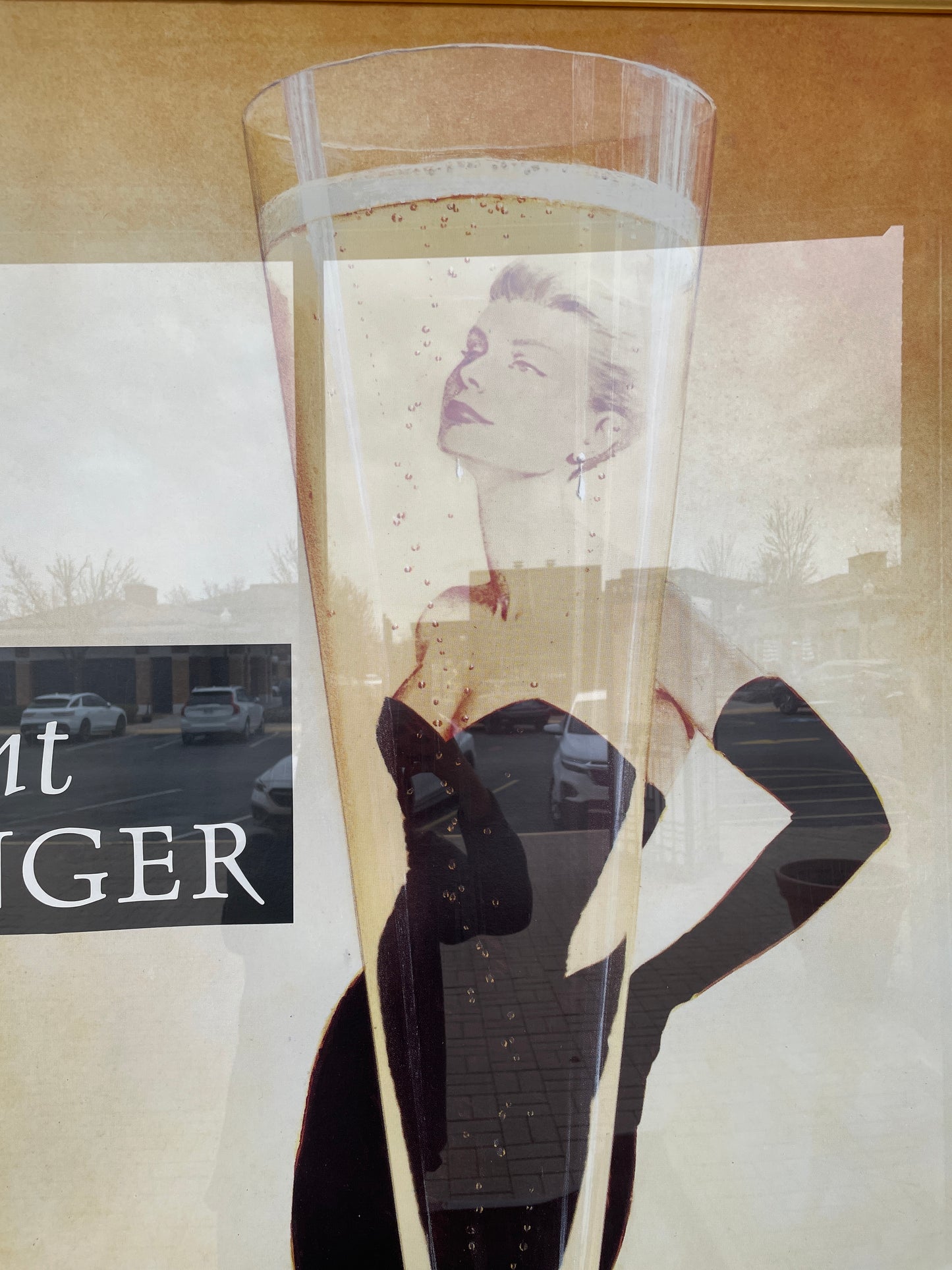 L'instant Taittinger "Champagne Lady" Print (0C8002)