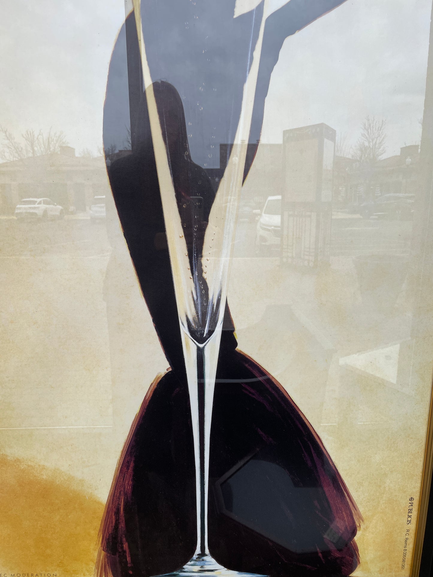 L'instant Taittinger "Champagne Lady" Print (0C8002)