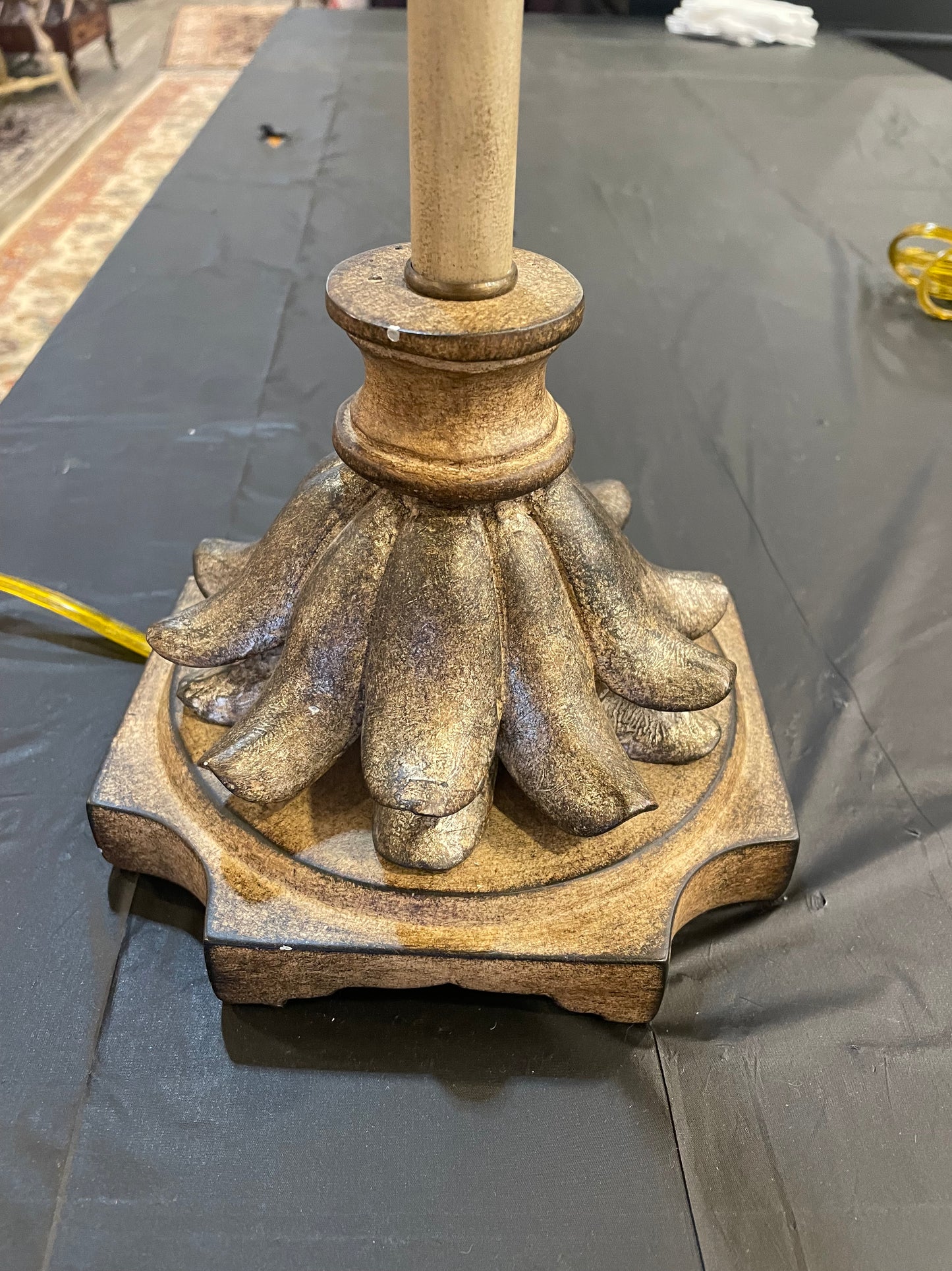 Pair of Pleated Buffet Lamps (YHGA52)