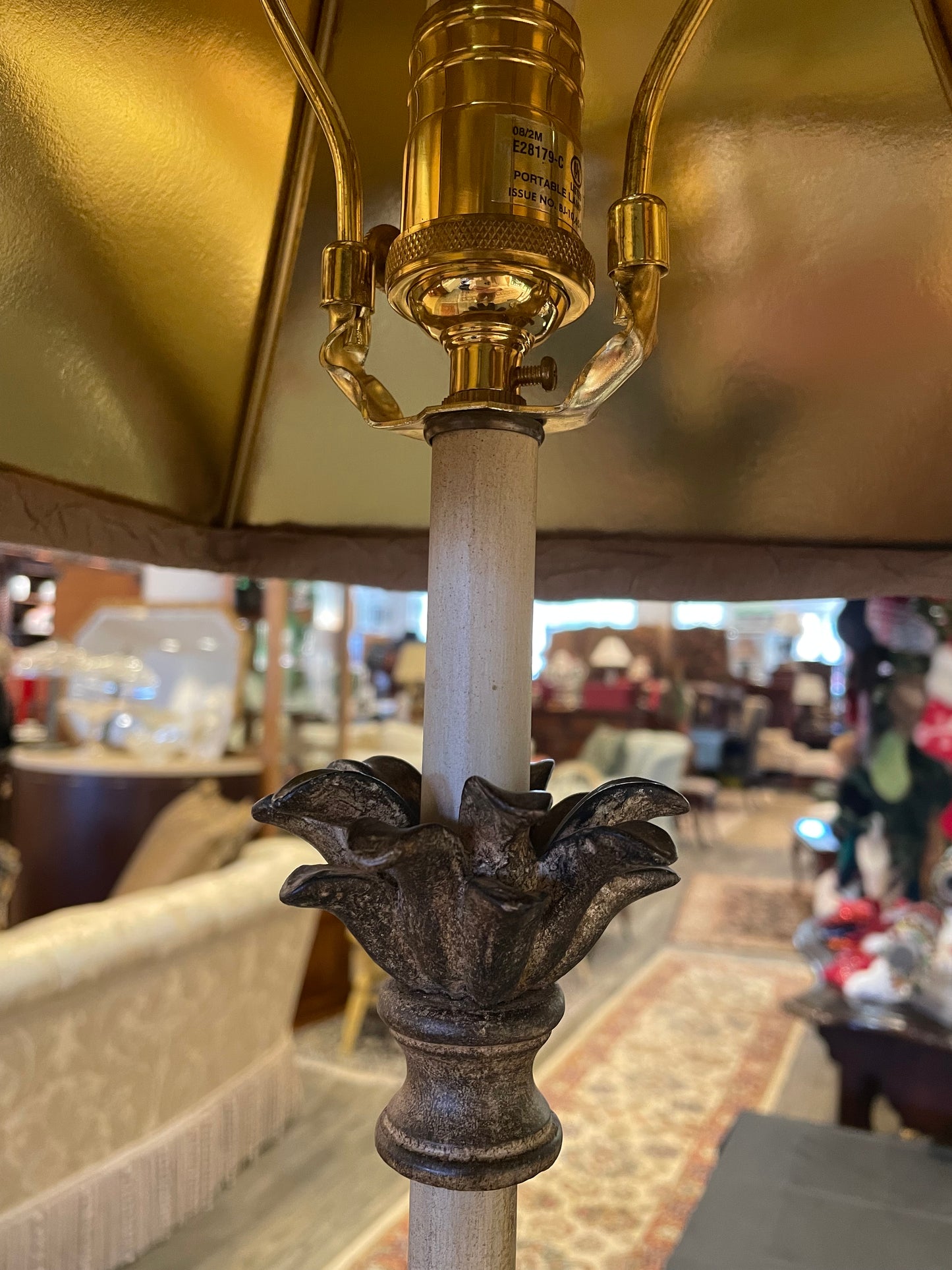 Pair of Pleated Buffet Lamps (YHGA52)