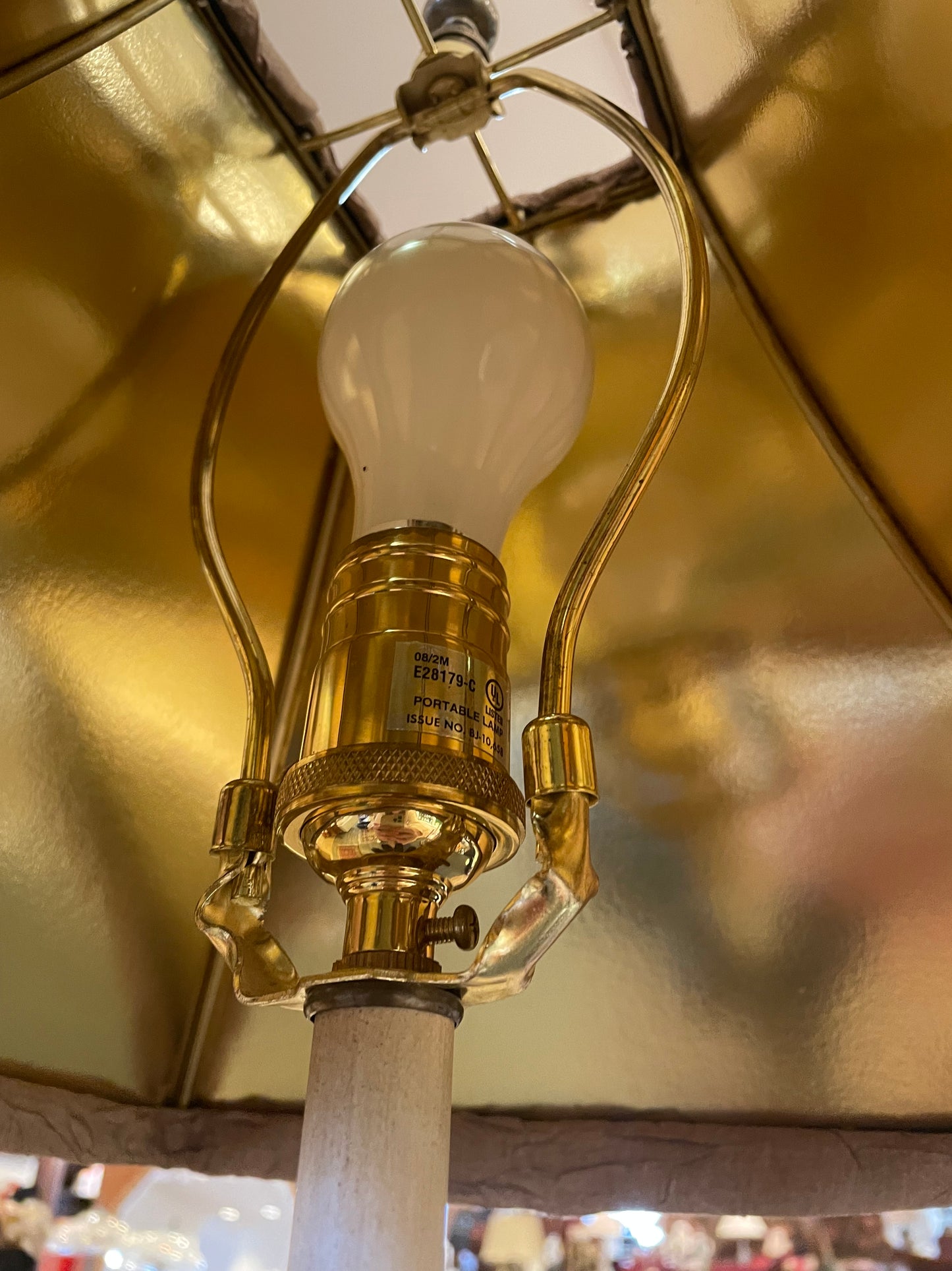 Pair of Pleated Buffet Lamps (YHGA52)