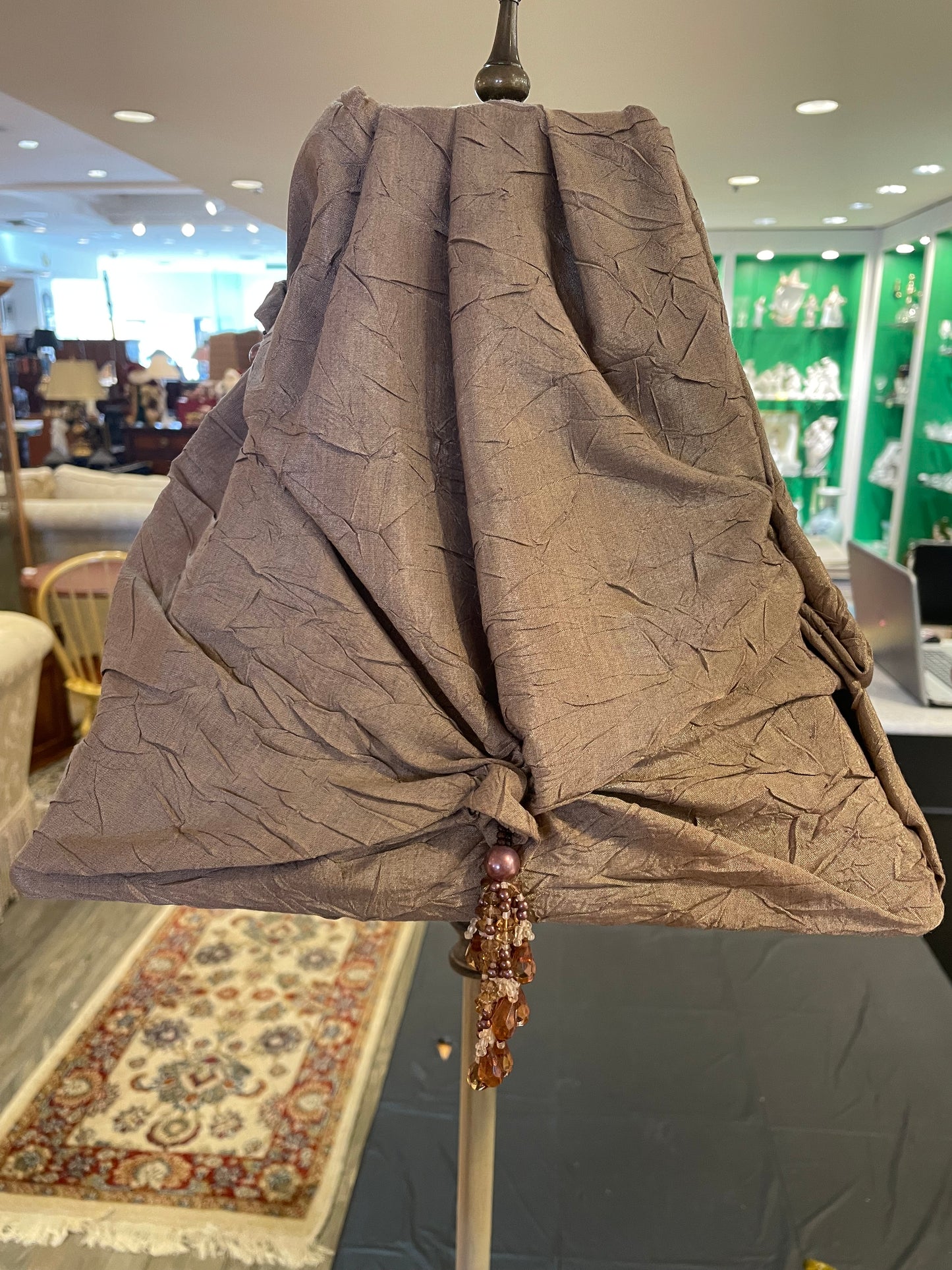 Pair of Pleated Buffet Lamps (YHGA52)