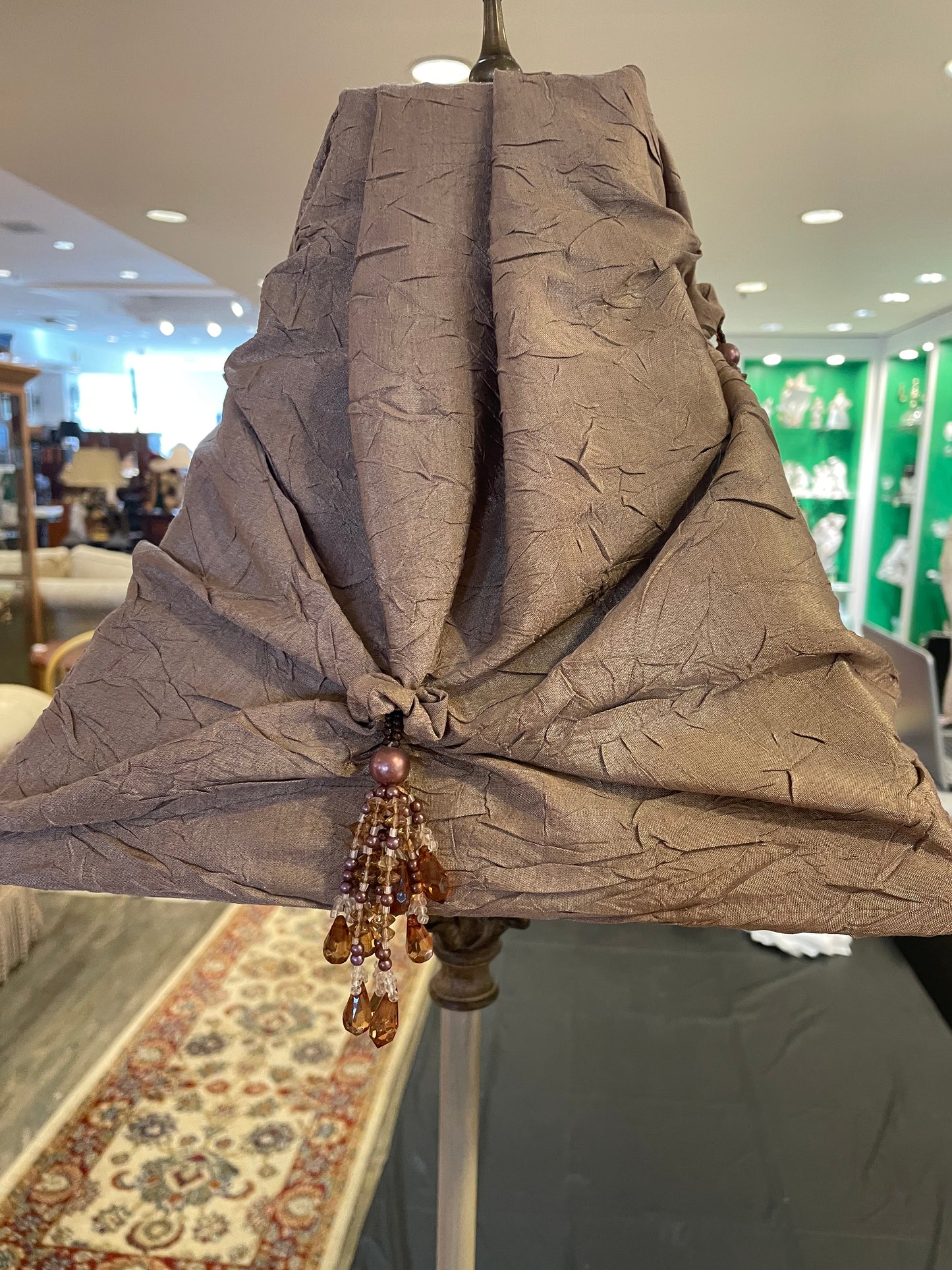 Pair of Pleated Buffet Lamps (YHGA52)