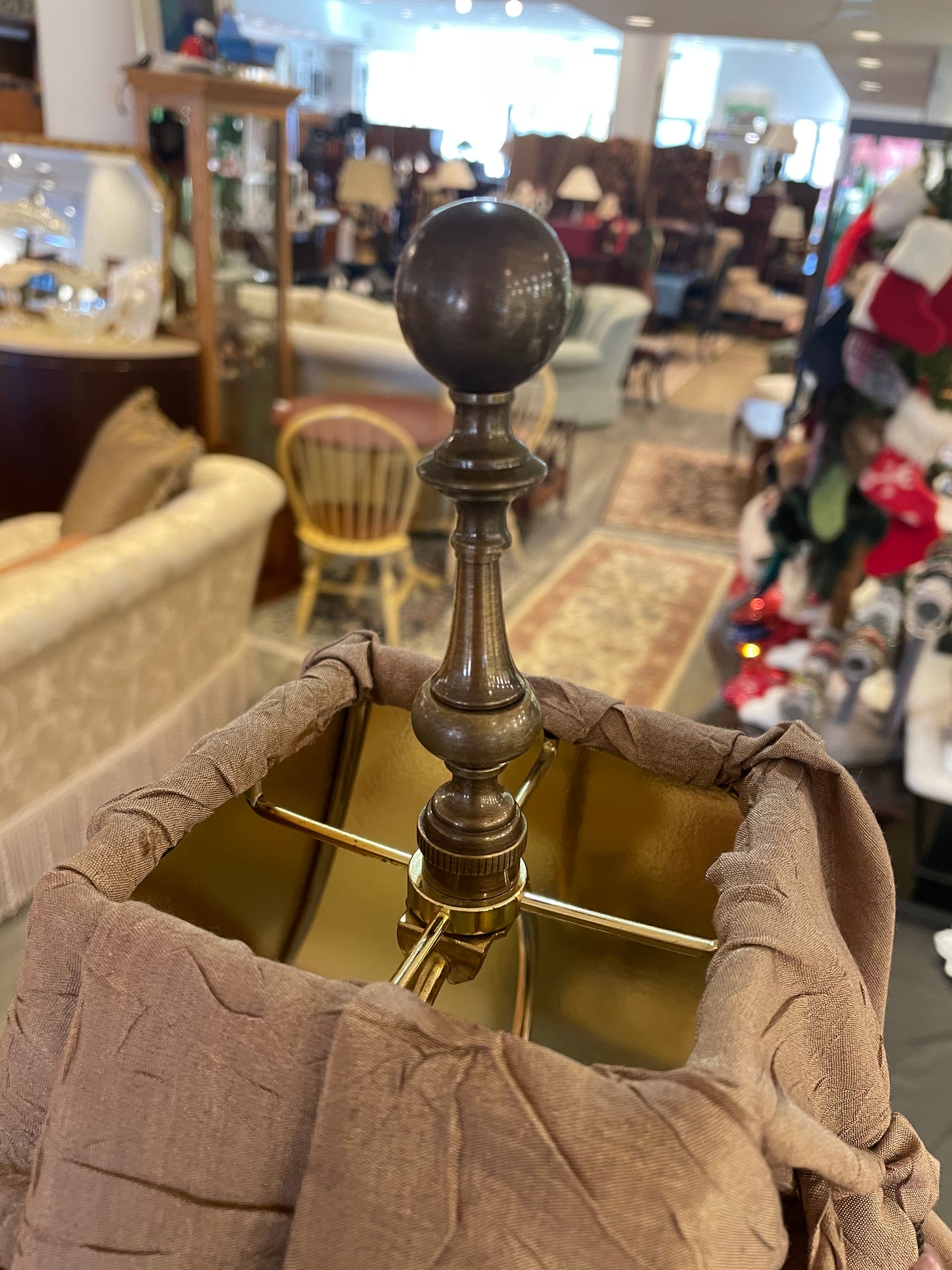 Pair of Pleated Buffet Lamps (YHGA52)