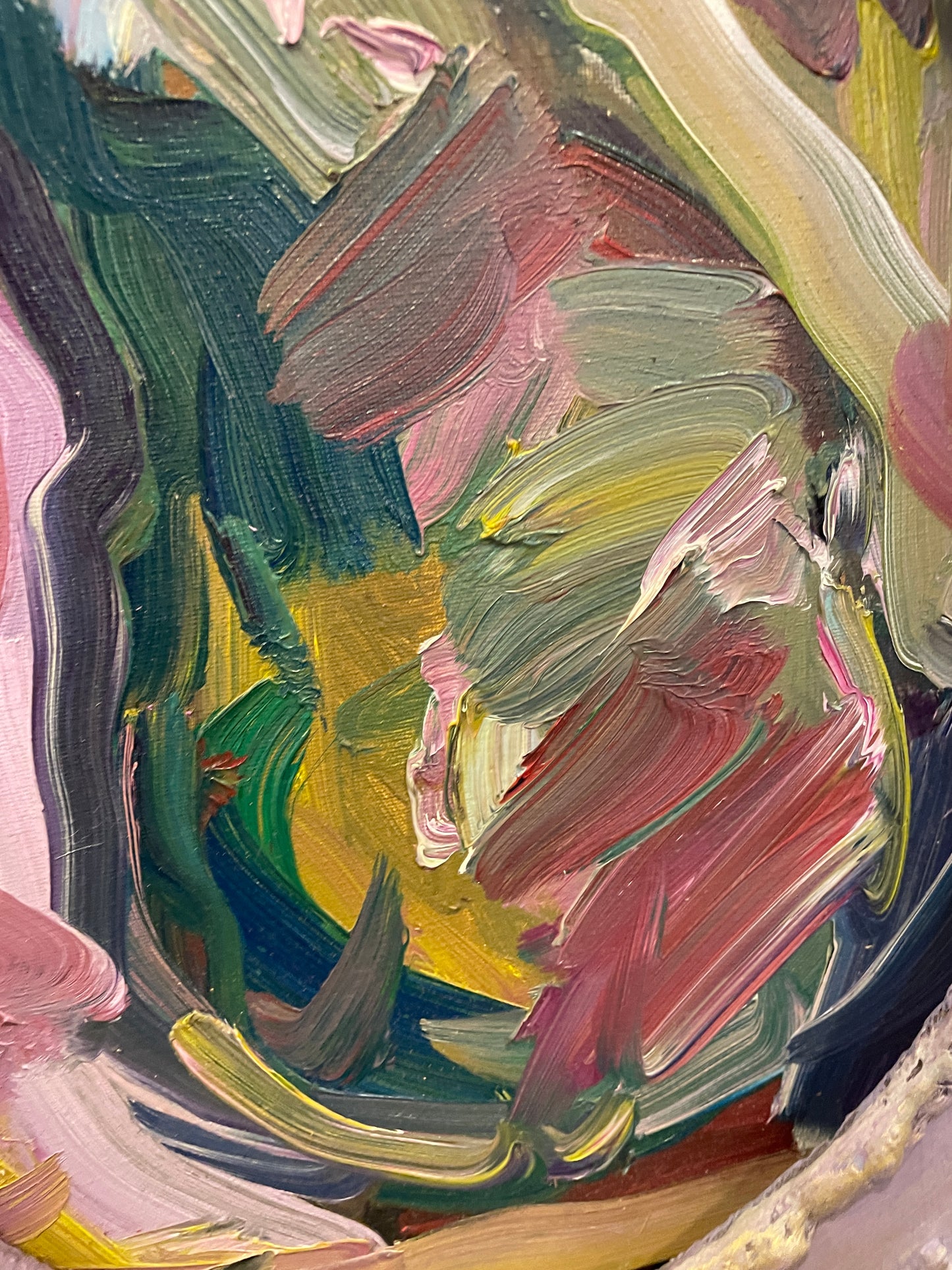 Jose Trujillo "Pear" Acrylic on canvas (0GF00B)