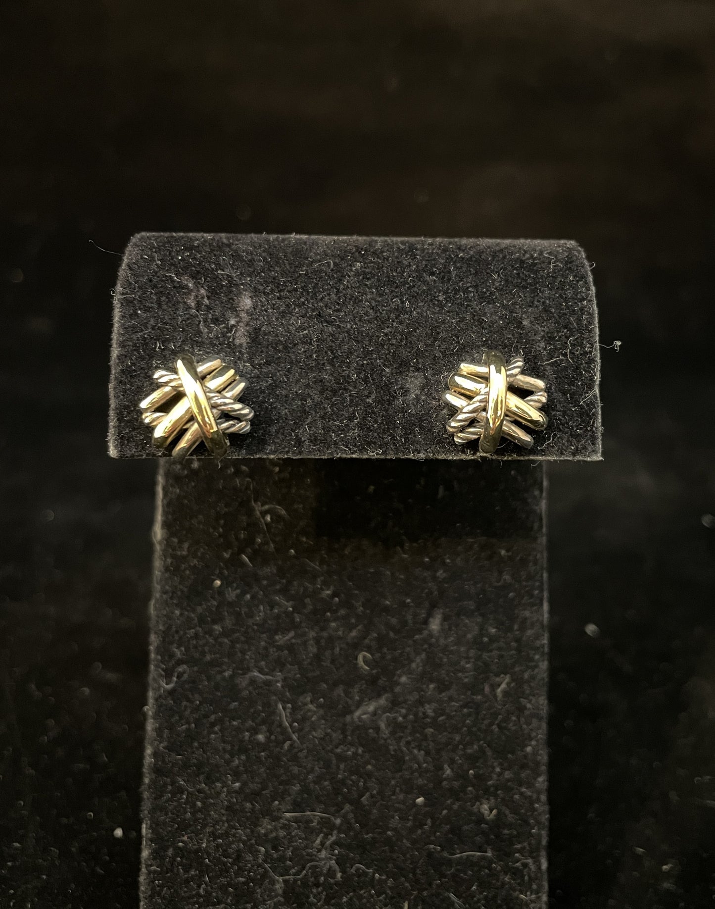 David Yurman 'Crossover' Stud Earrings (09B00A)