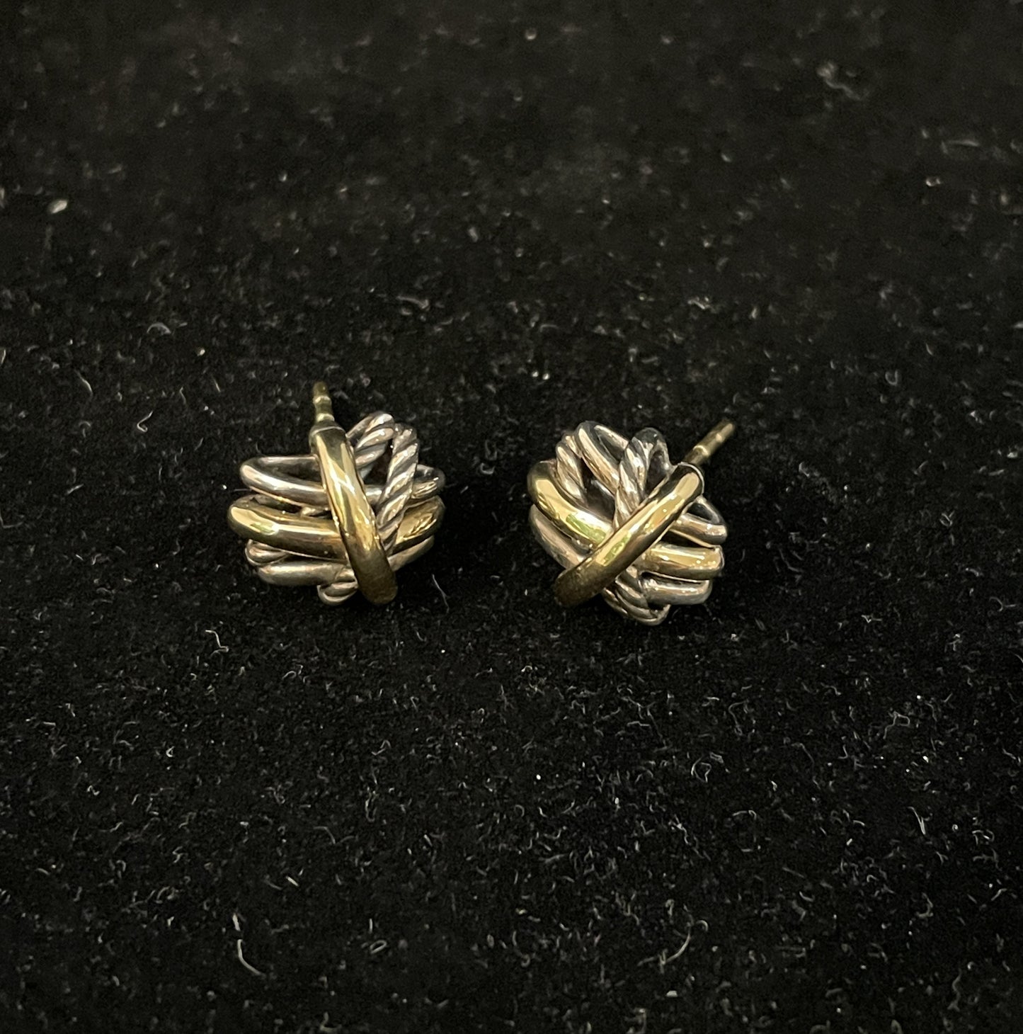 David Yurman 'Crossover' Stud Earrings (09B00A)