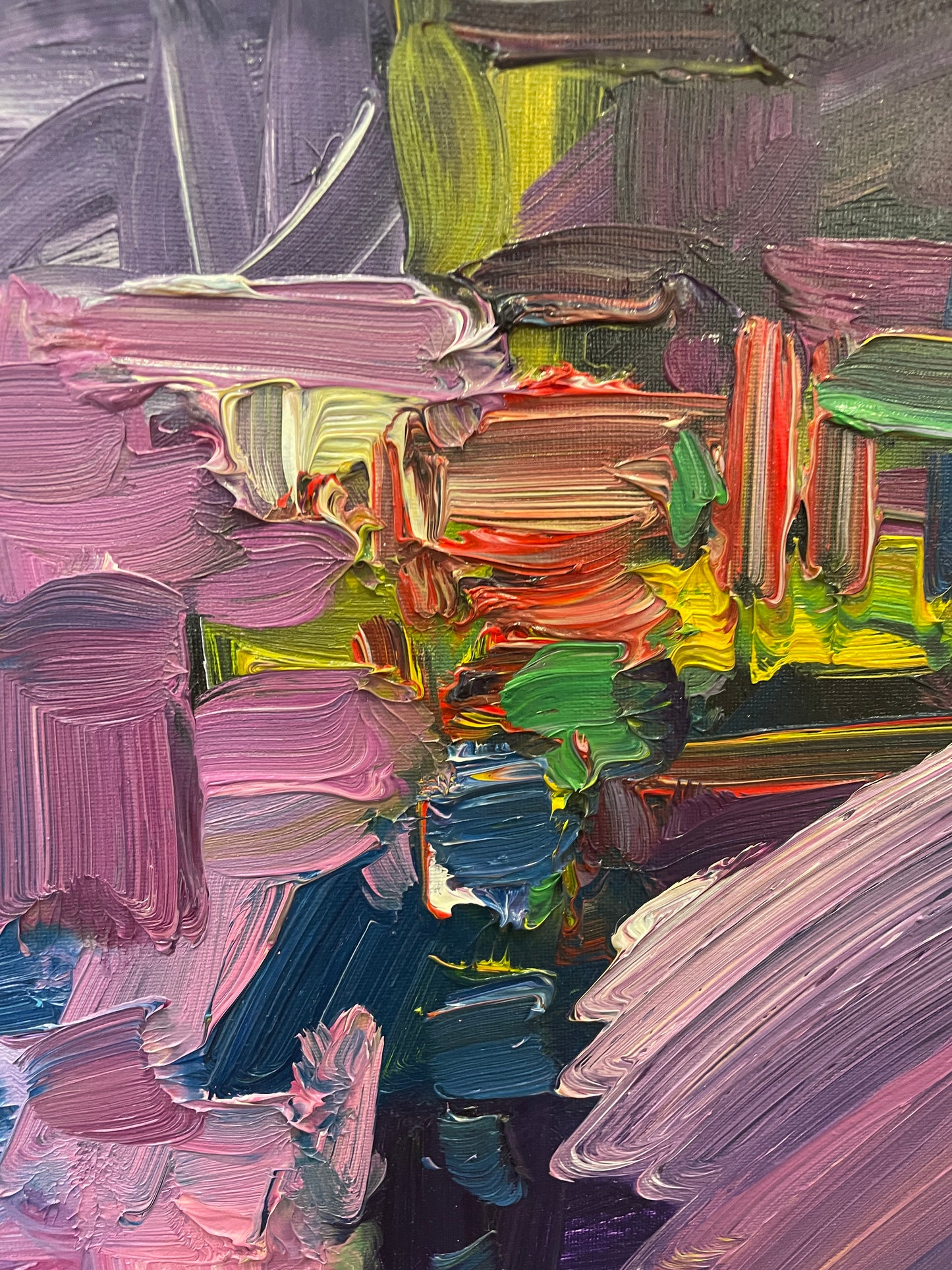Jose Trujillo Abstract on canvas (0GF00D)