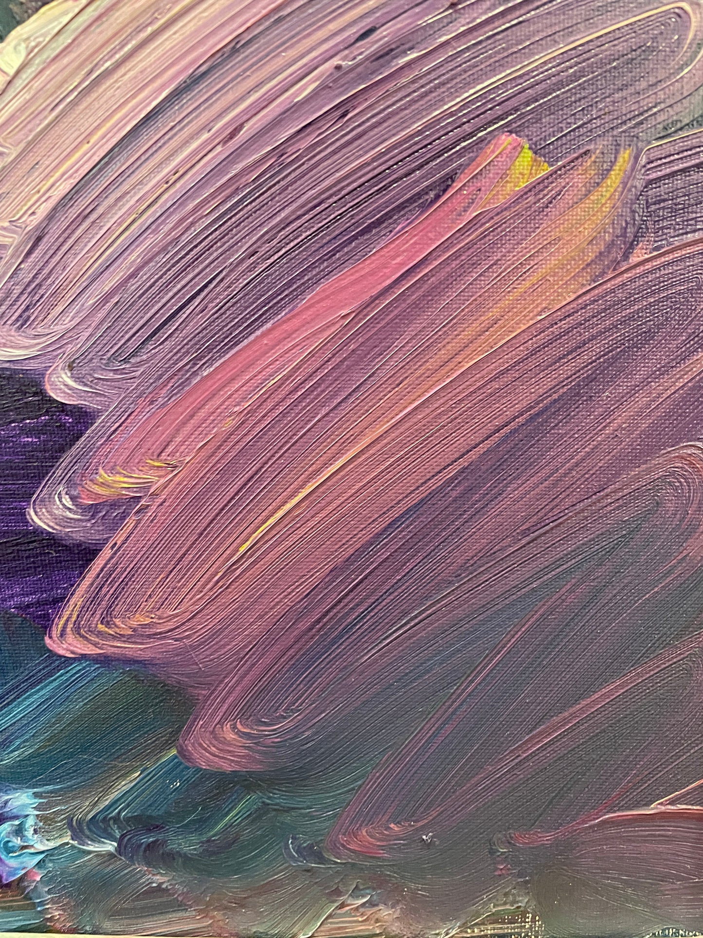 Jose Trujillo Abstract on canvas (0GF00D)