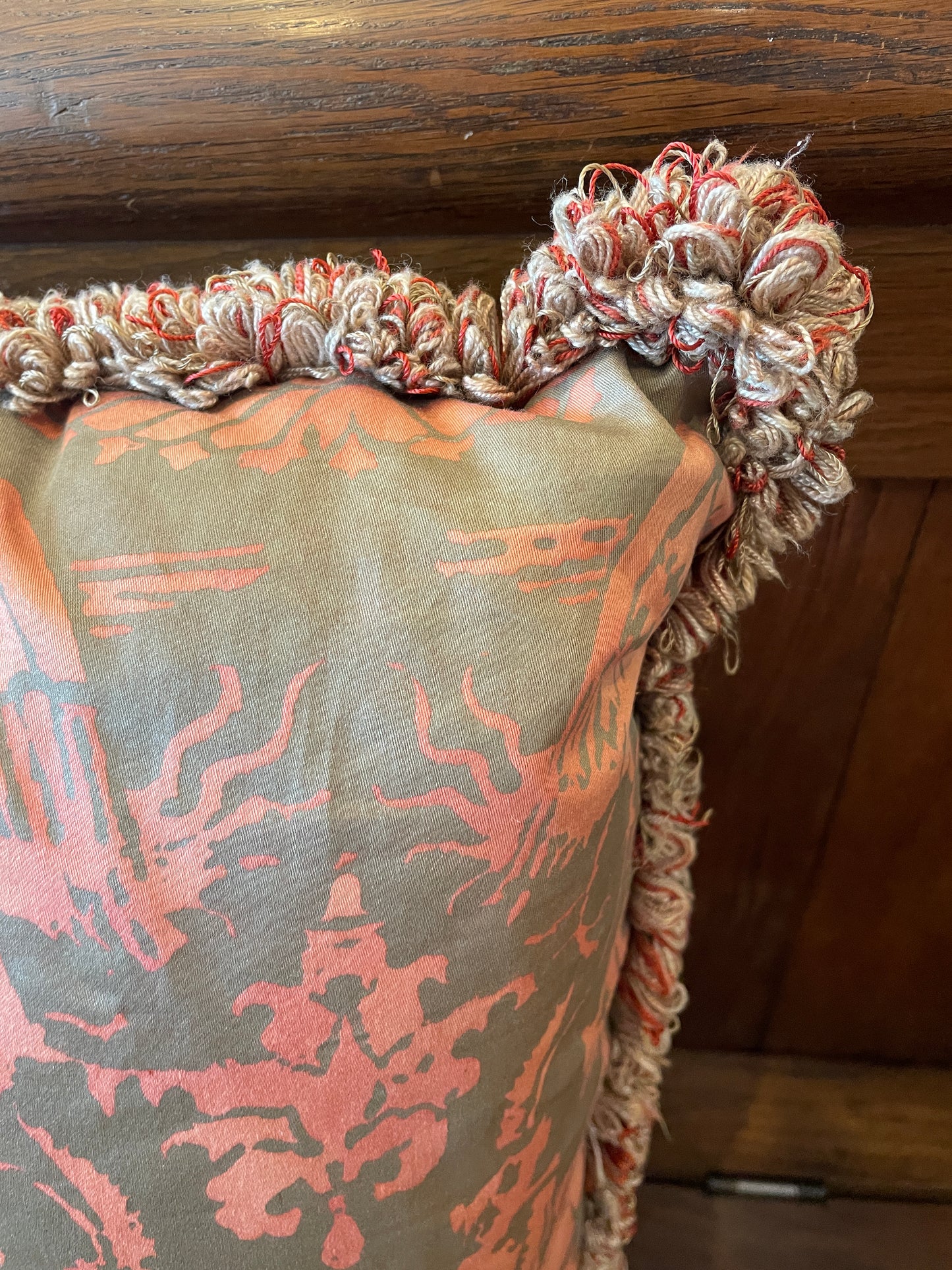 Fortuny Pillow with Dragons (Two available 0KP00U)