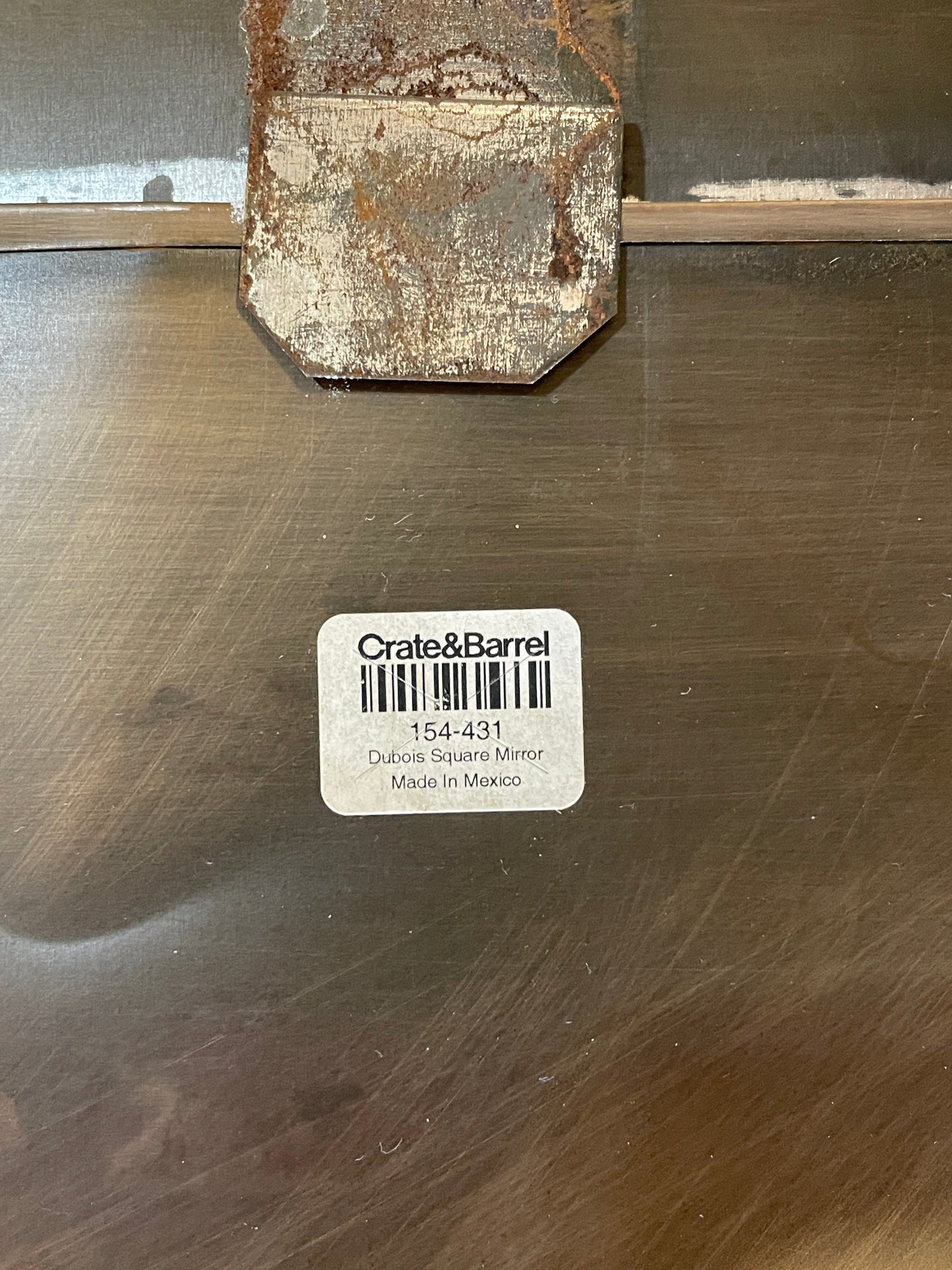 Crate and Barrel 'Dubois' Antiqued Mirror (0C800F)