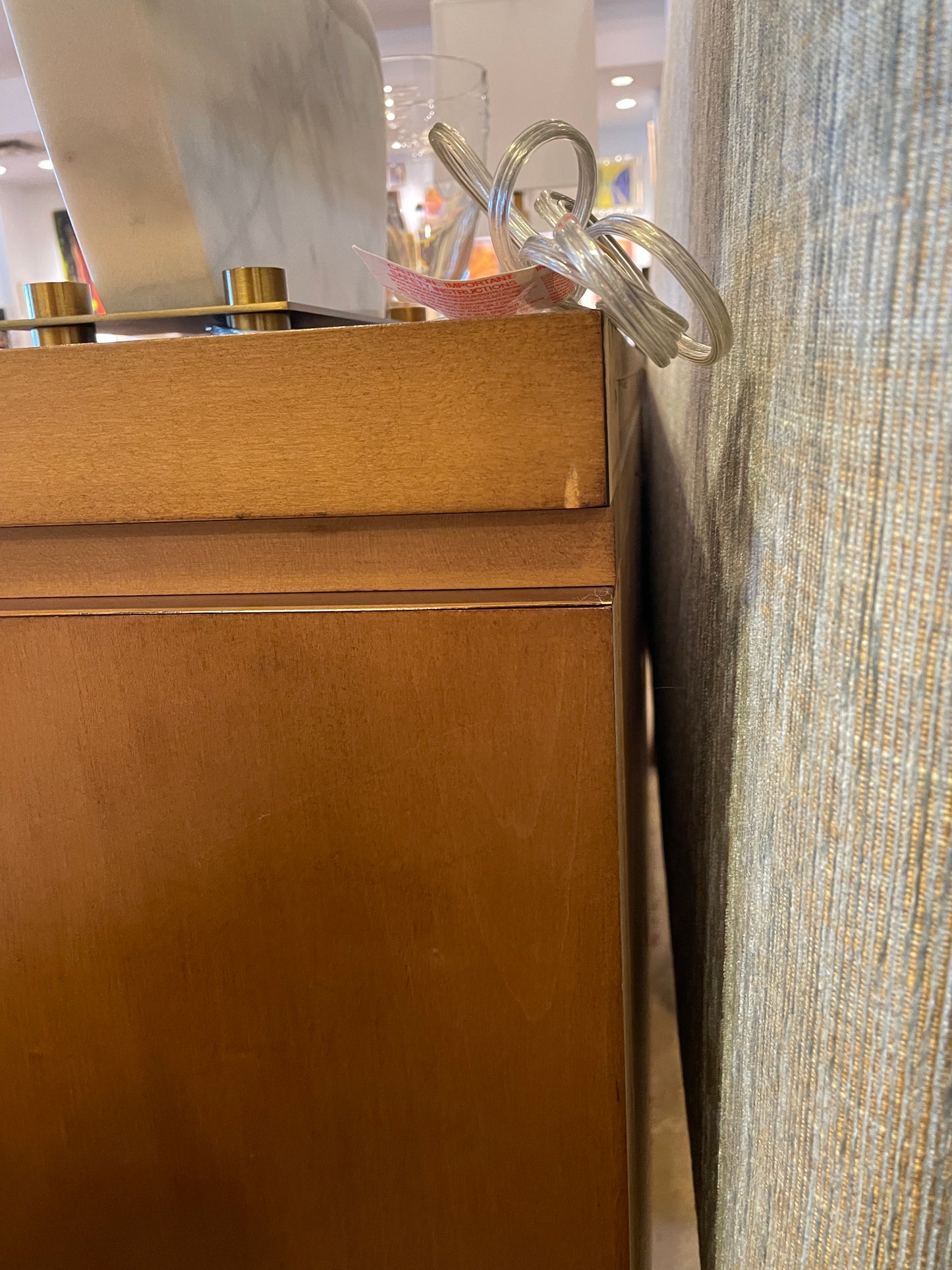 Maple Television/Dining Console AS IS (0GE002)