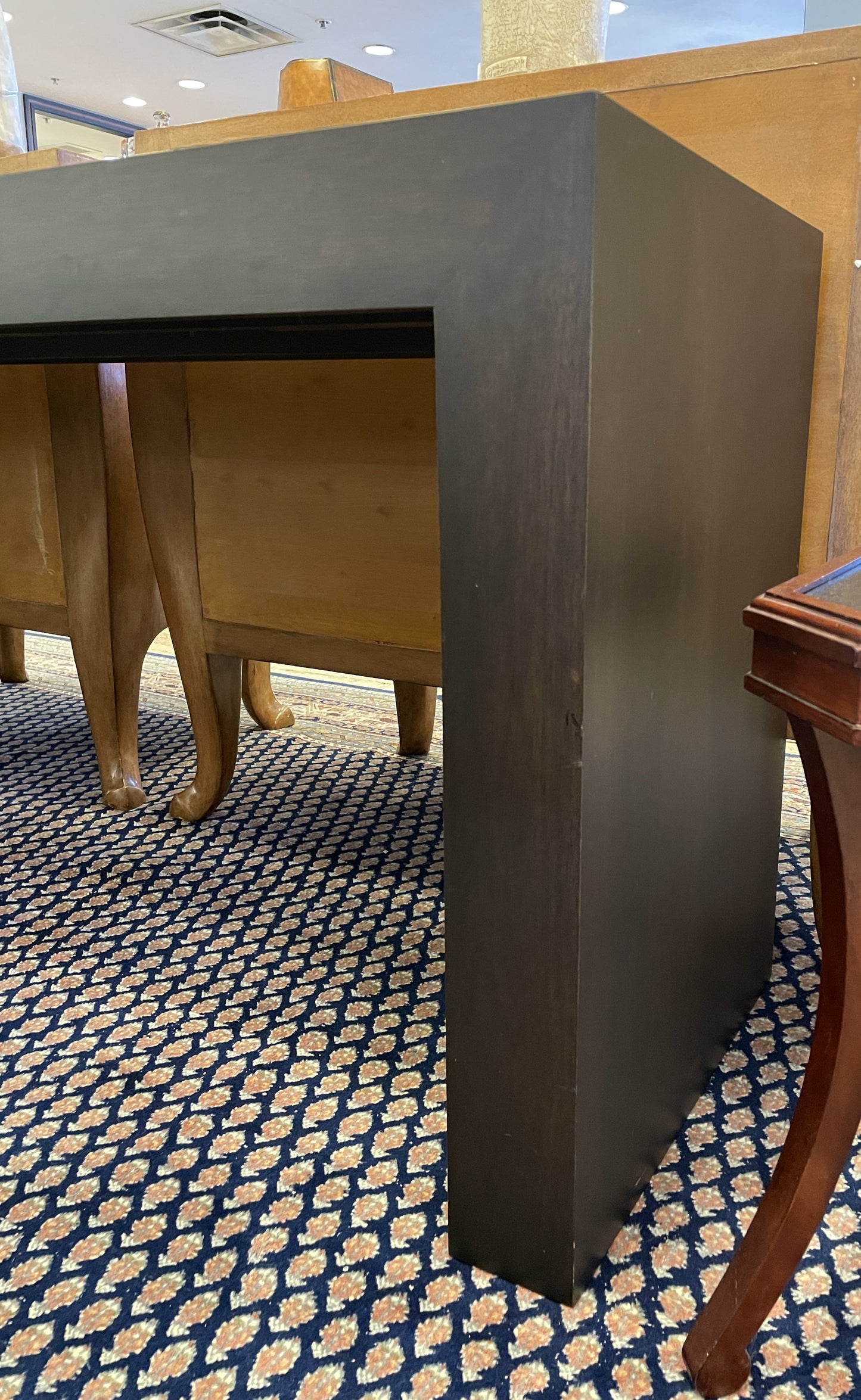 Parsons Espresso Console Table AS IS (0GE004)