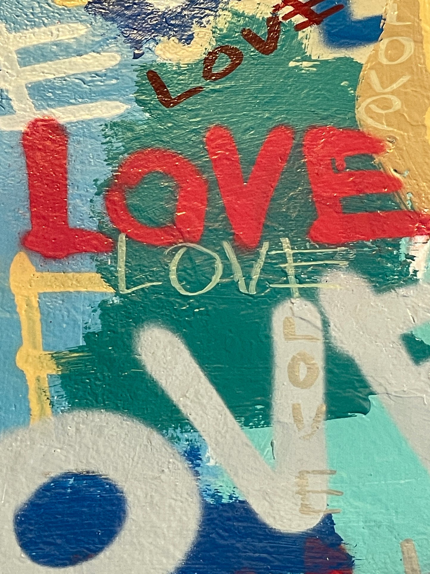 RC Raynor "Love" Original on Canvas (0GF00A)