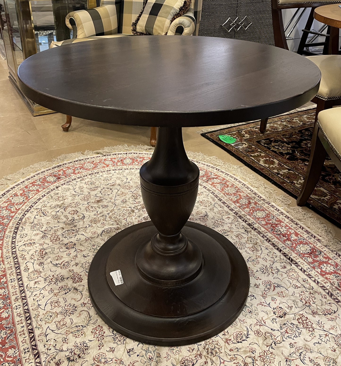 Ethan Allen 'Eloise' Pedestal Table (06I00D)