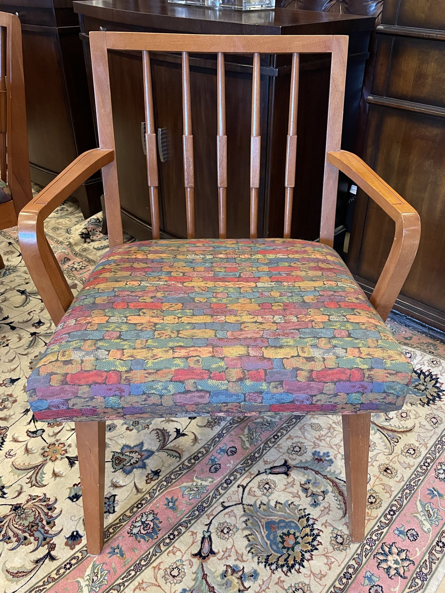 Mid Century Dining Suite, Including table, 6 chairs, china and buffet, attr: Sieling Modern (0GL003)
