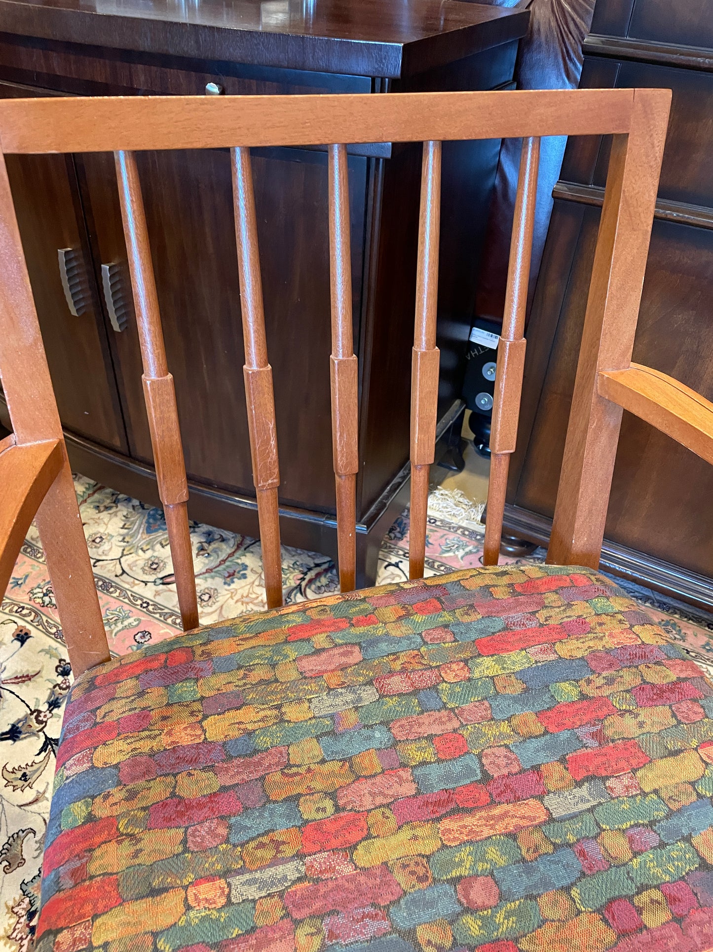 Mid Century Dining Suite, Including table, 6 chairs, china and buffet, attr: Sieling Modern (0GL003)