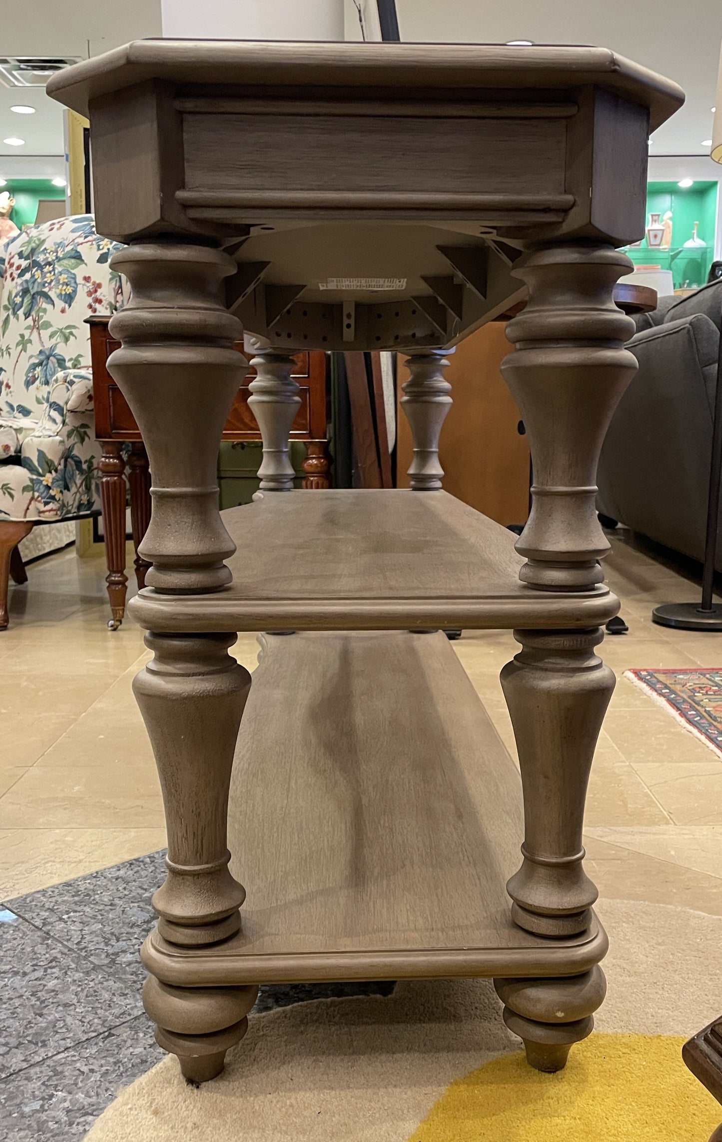 Riverside Furniture Coastal Sofa Table, Three Tier (0KF005)