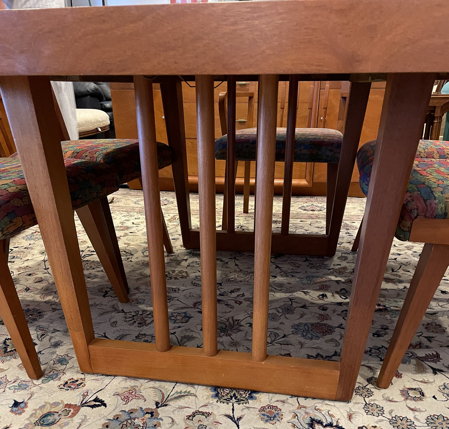 Mid Century Dining Suite, Including table, 6 chairs, china and buffet, attr: Sieling Modern (0GL003)