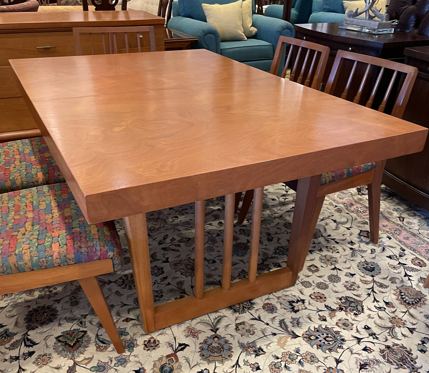 Mid Century Dining Suite, Including table, 6 chairs, china and buffet, attr: Sieling Modern (0GL003)
