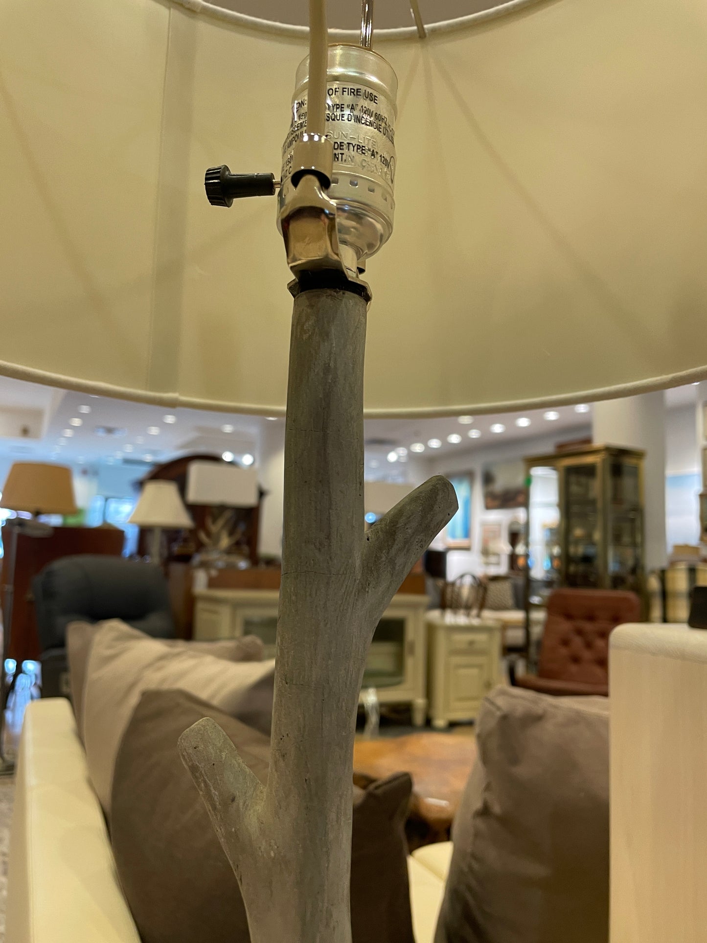 Currey and Co "Beaujon" Branch Lamp (0CF004)