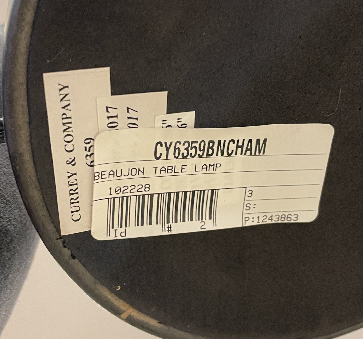 Currey and Co "Beaujon" Branch Lamp (0CF004)