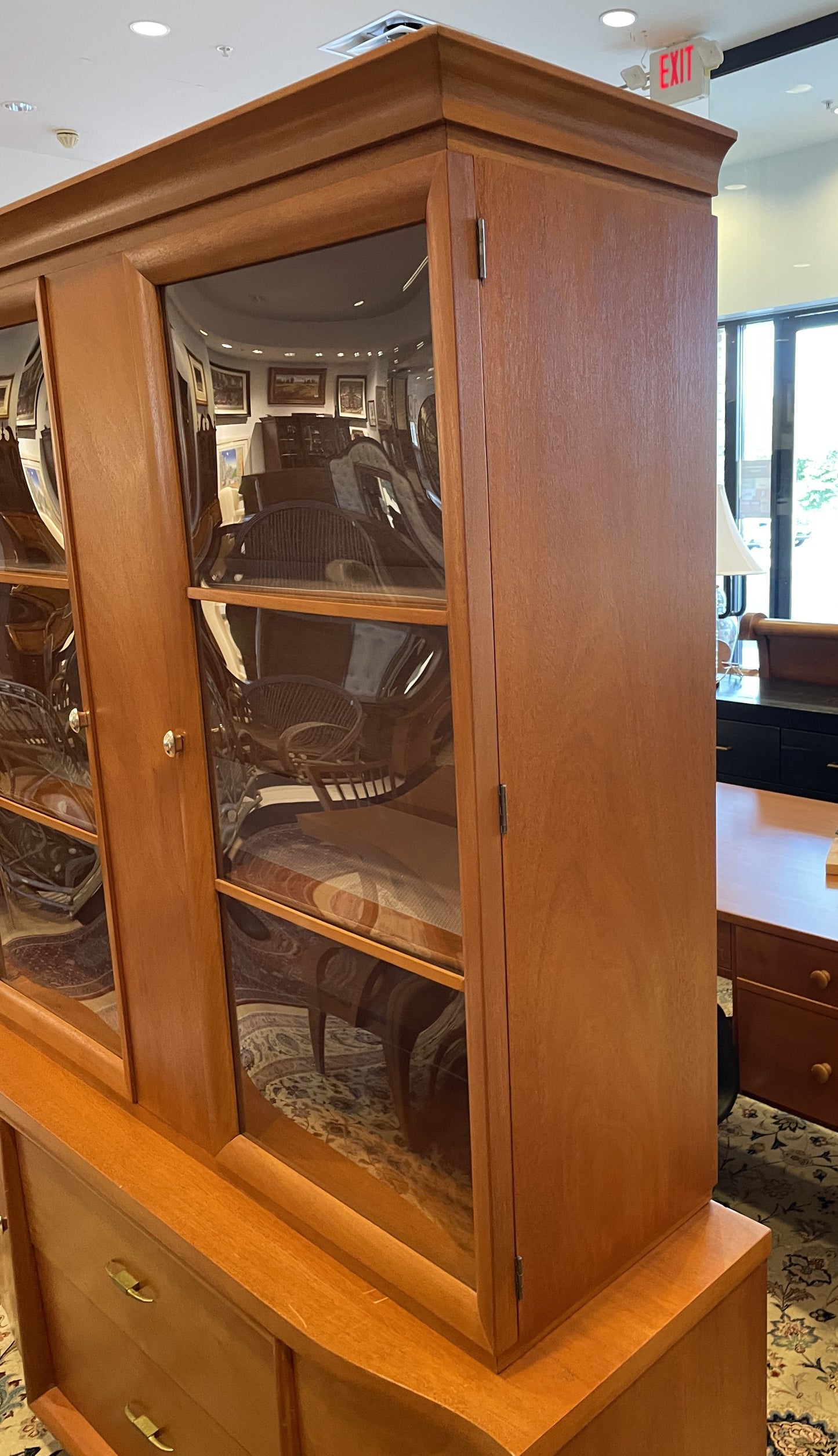 Mid Century Dining Suite, Including table, 6 chairs, china and buffet, attr: Sieling Modern (0GL003)