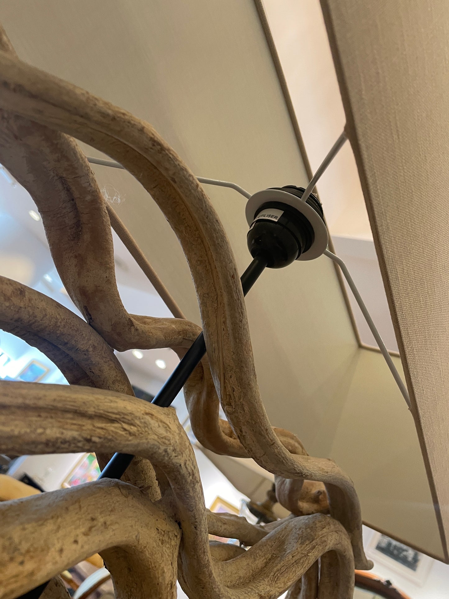 Natural Vine Table Lamp by Coast to Home (0KF00H)