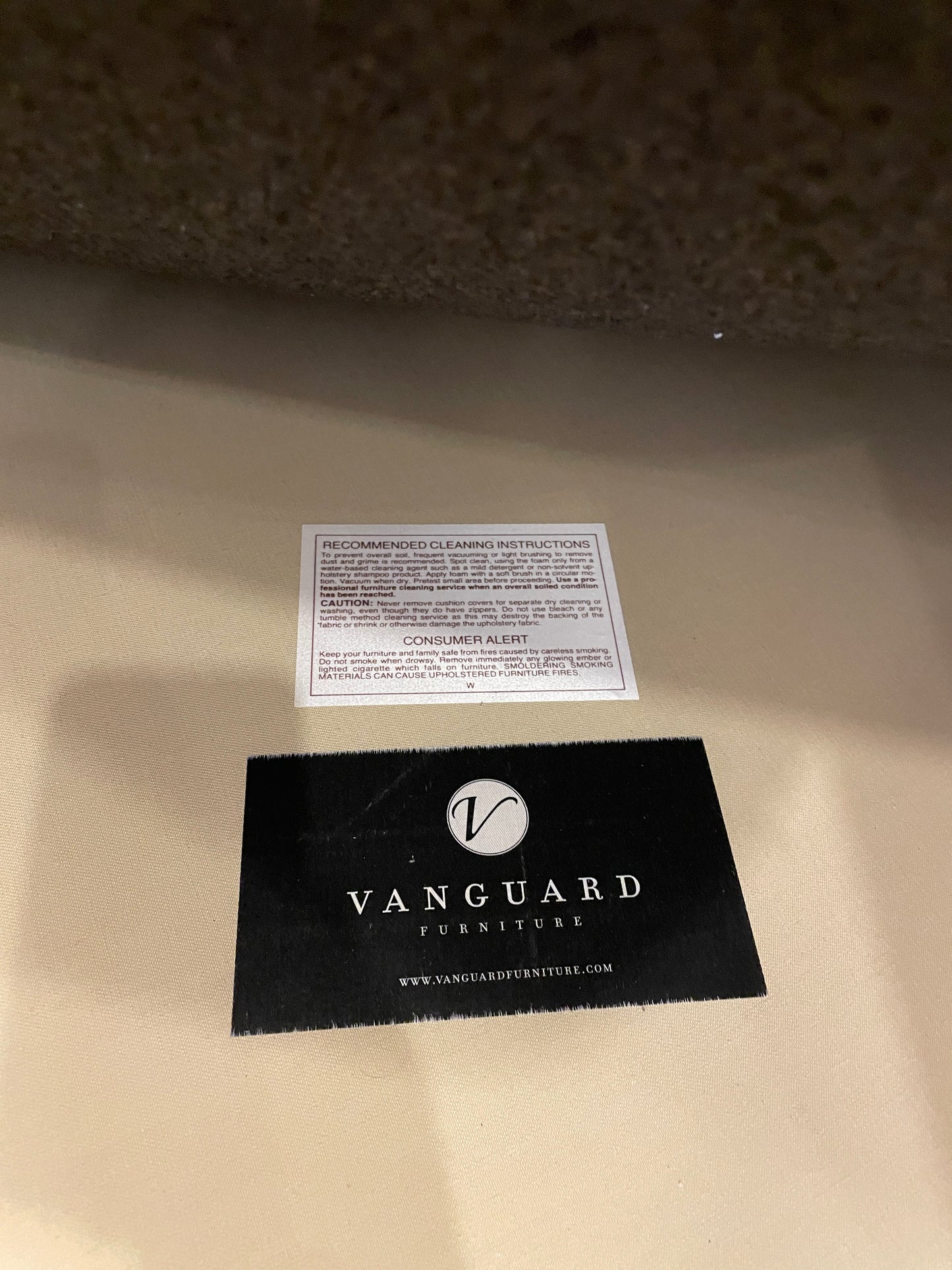 Vanguard Curved Espresso Sofa (0CE002)
