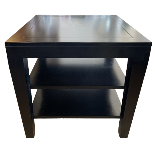 Black End Table AS IS (QZ54XZ)