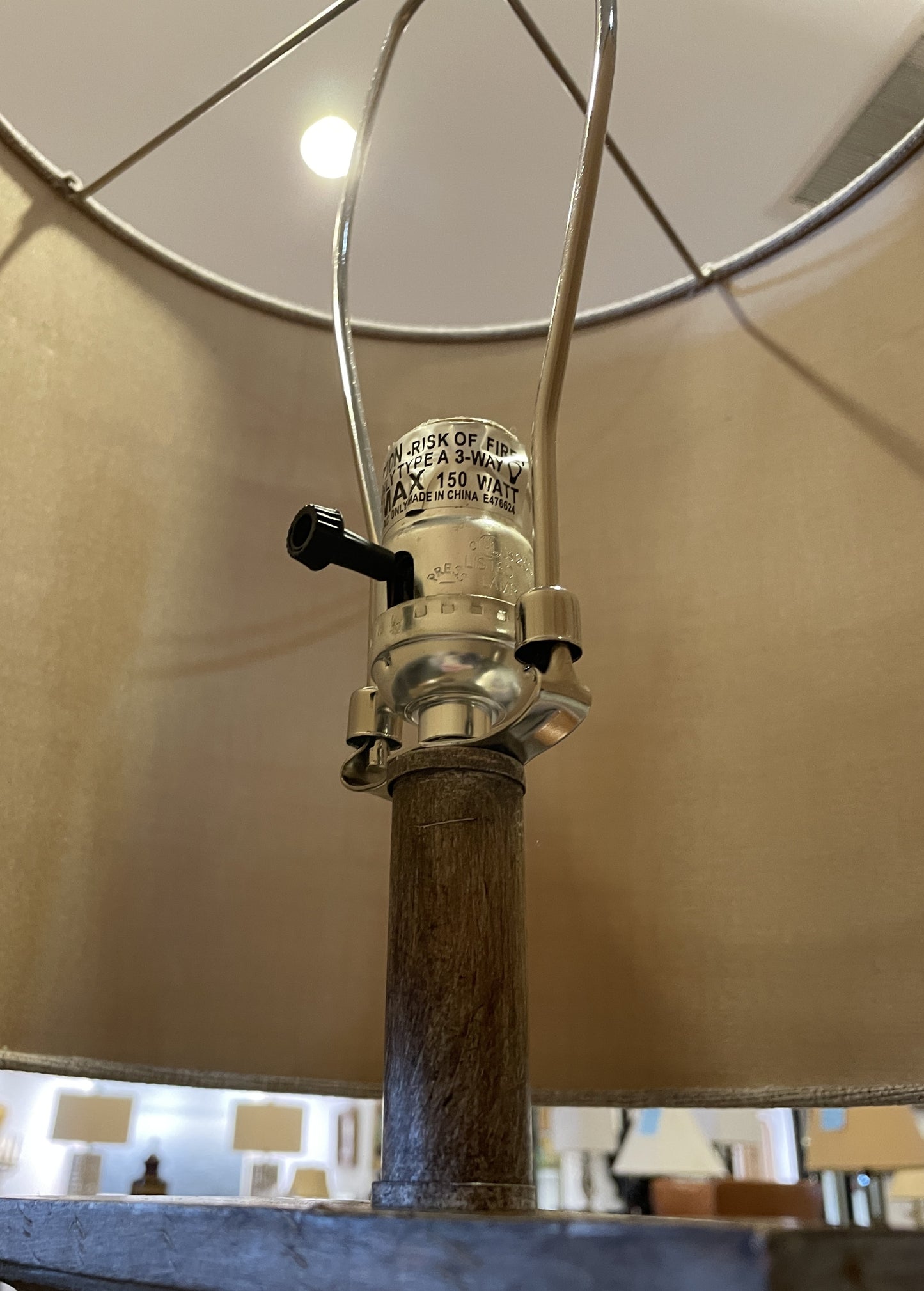 Banded Arch Table Lamp (0CF009)