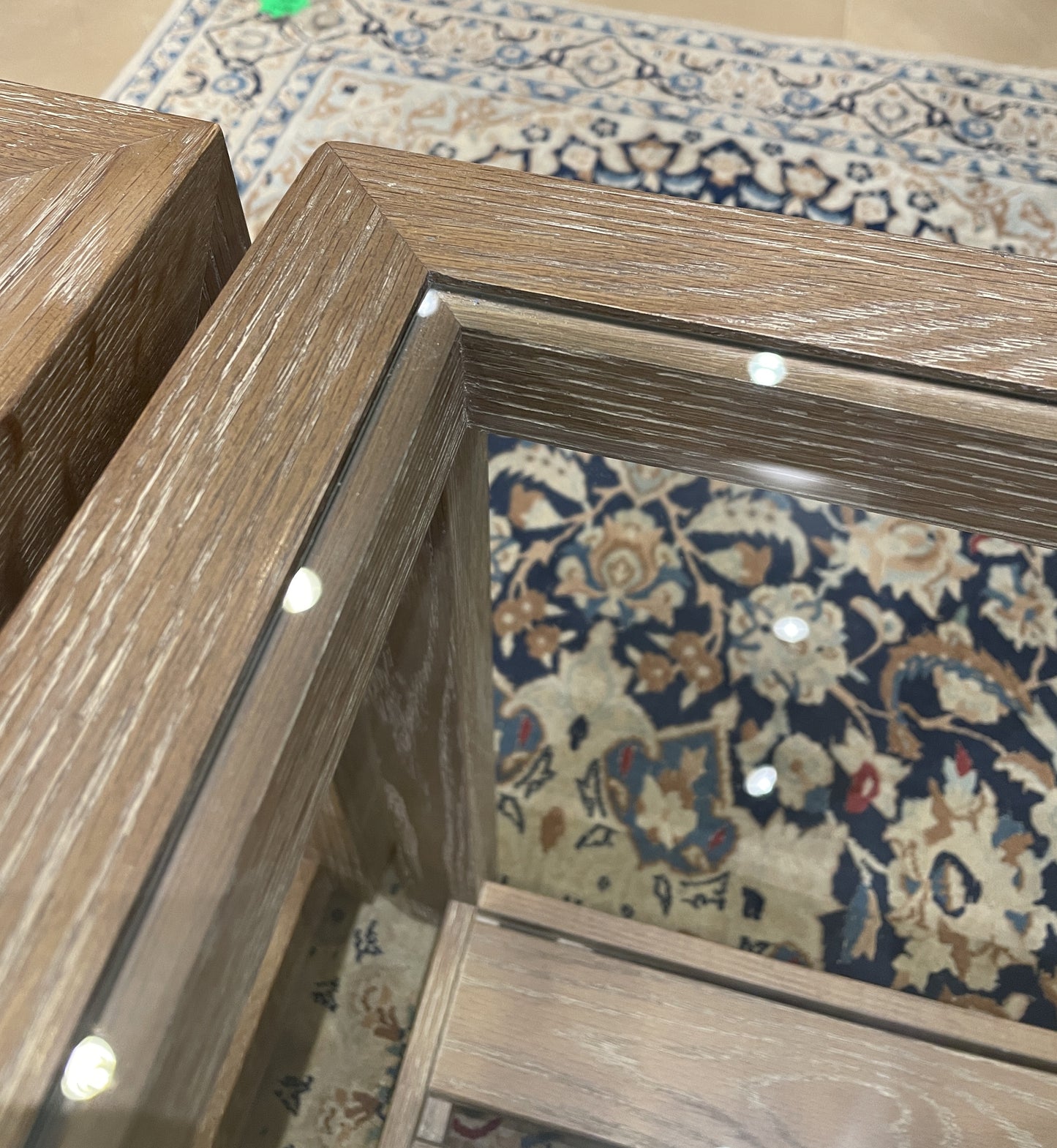 Pair of Ethan Allen "Lyons" Bunching Tables (0CF00U)