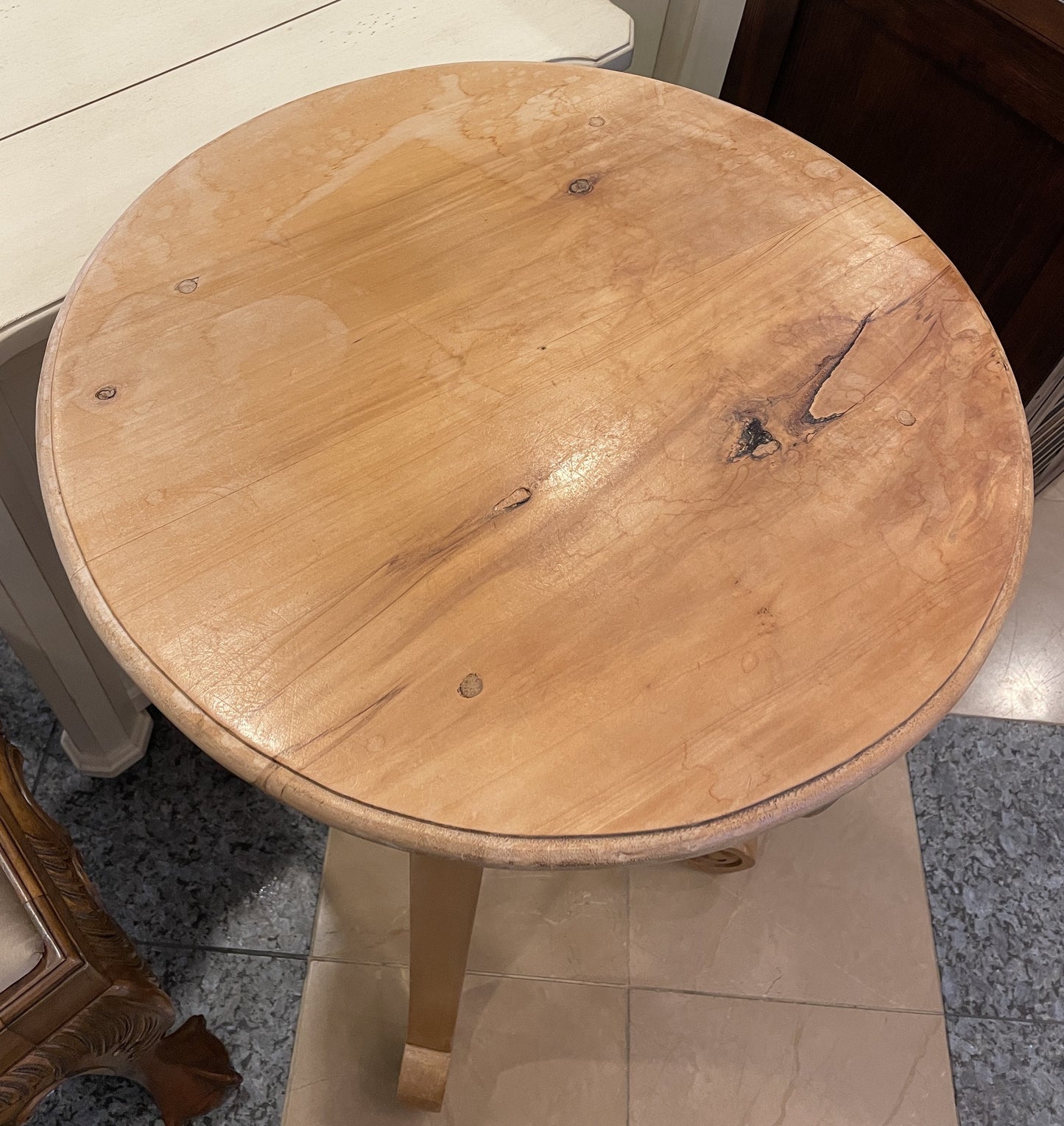 Eclexion Designs Pine End Table, AS IS (0GN007)