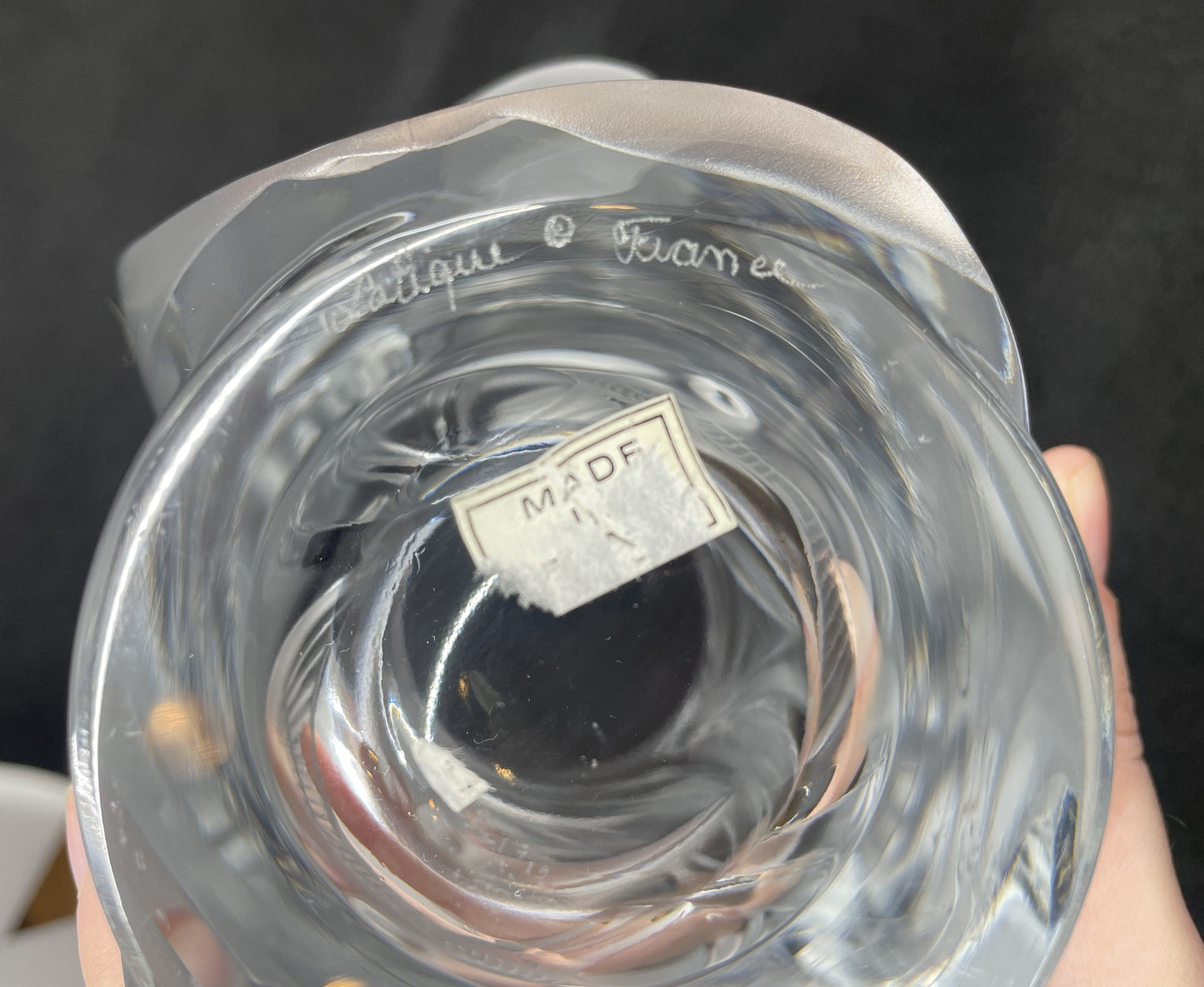 Lalique Martinets Vase NO BOX (0LW002)