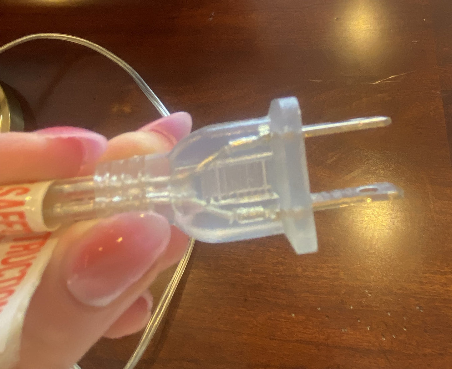 John Richard Brass Lamp with Crystals (LAXNGB)