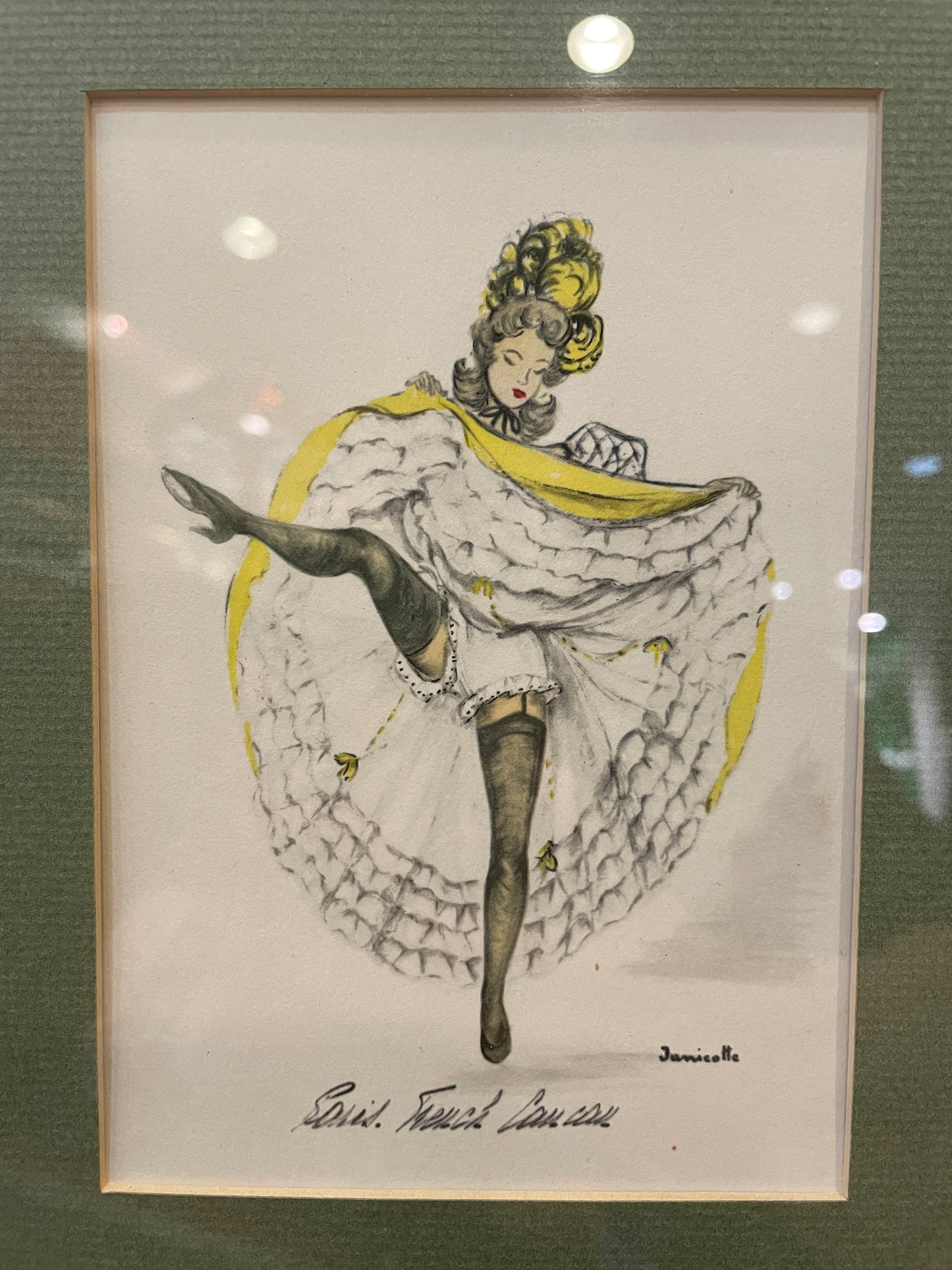 Janicotte Cancan Girls, Watercolor (0GF00W)