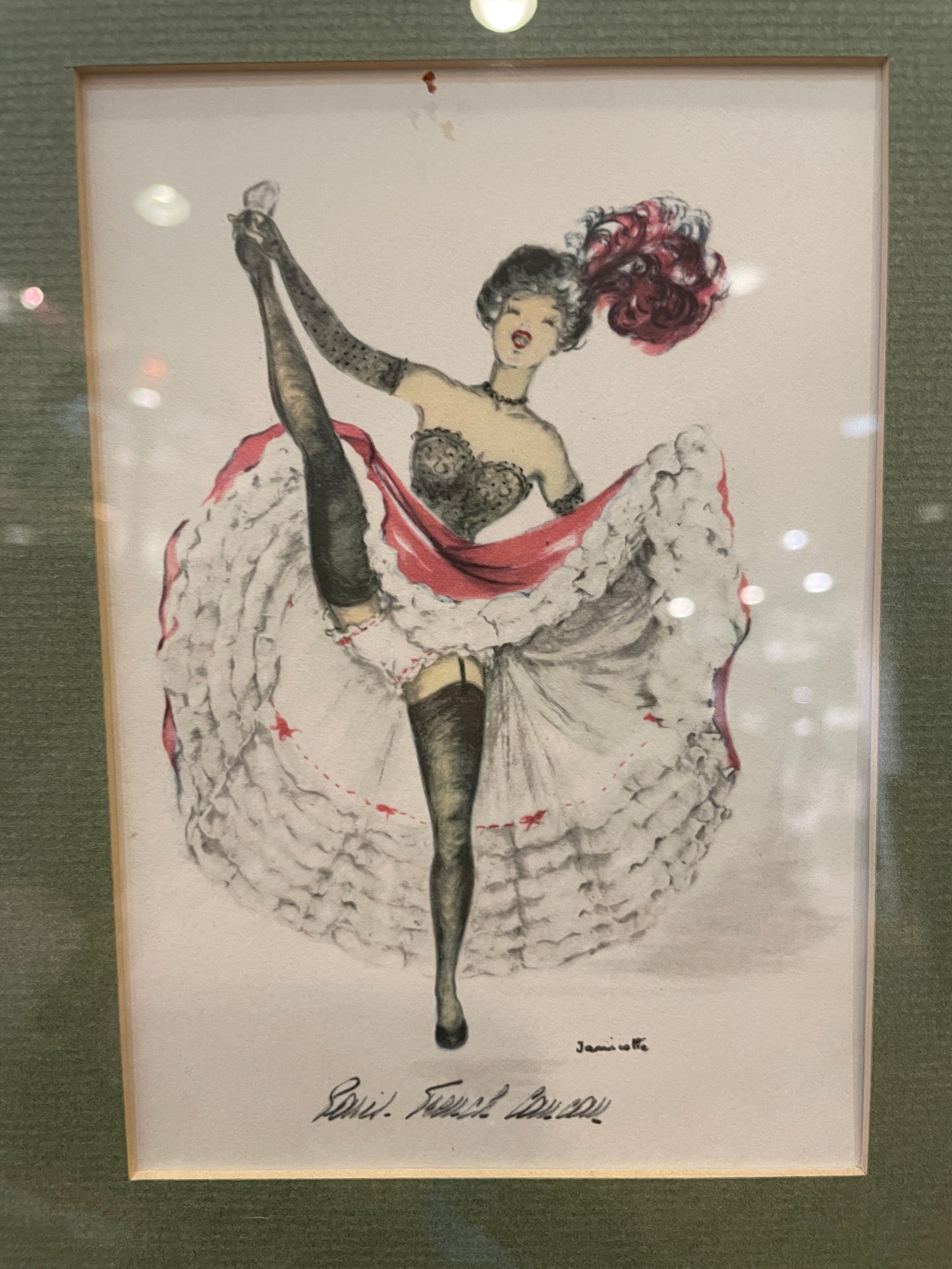 Janicotte Cancan Girls, Watercolor (0GF00W)