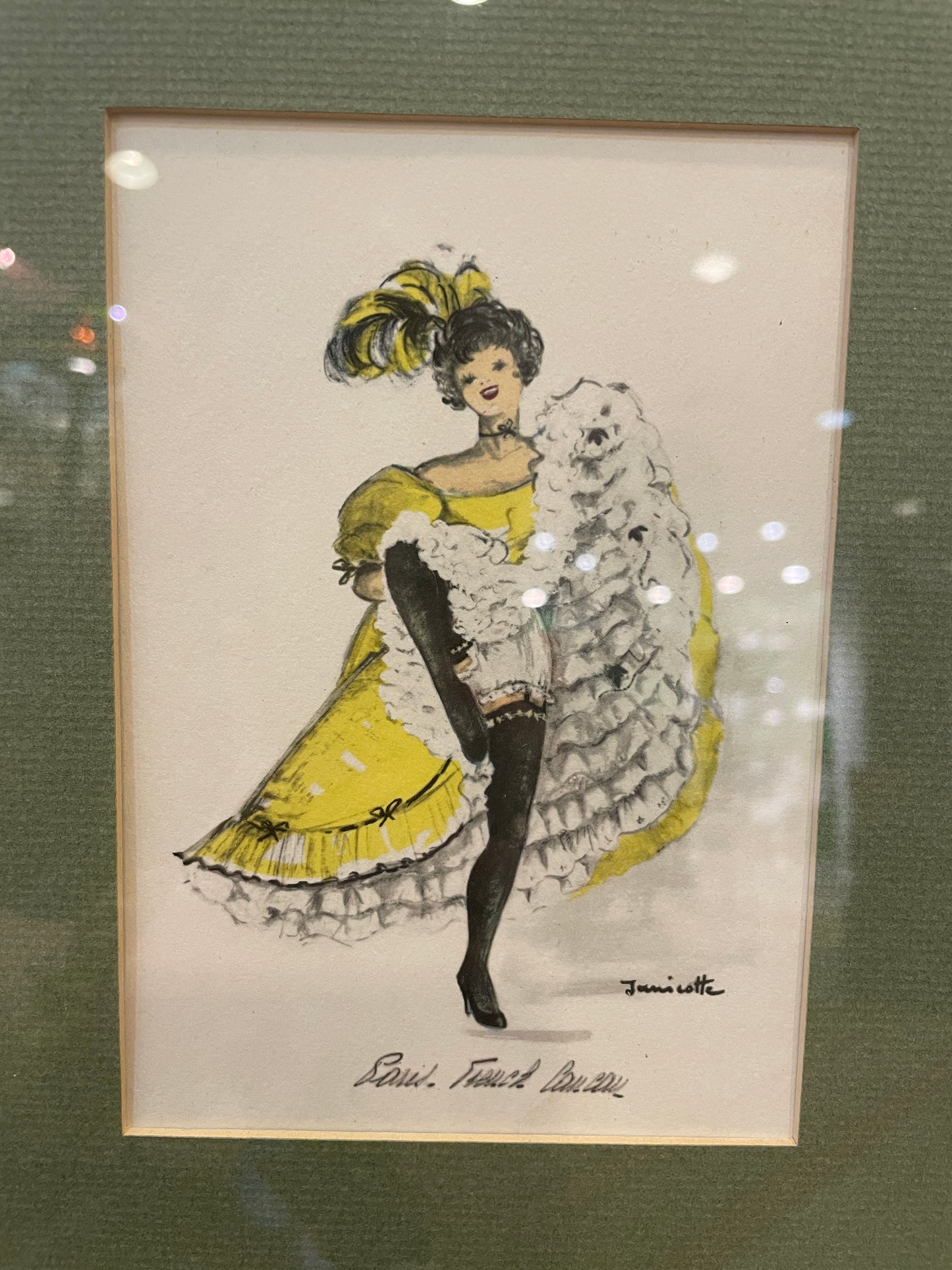 Janicotte Cancan Girls, Watercolor (0GF00W)