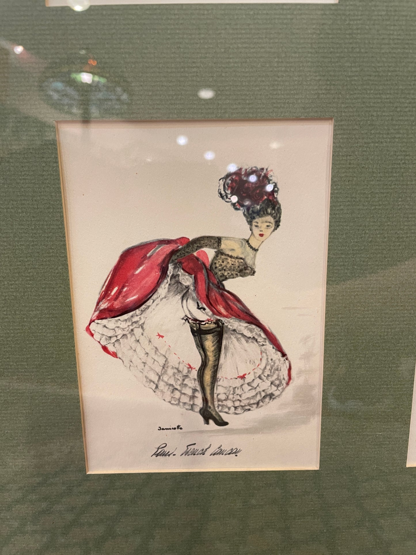 Janicotte Cancan Girls, Watercolor (0GF00W)