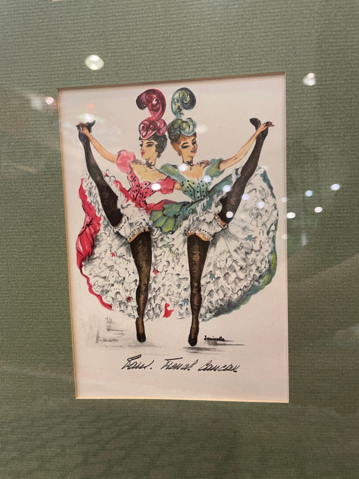 Janicotte Cancan Girls, Watercolor (0GF00W)