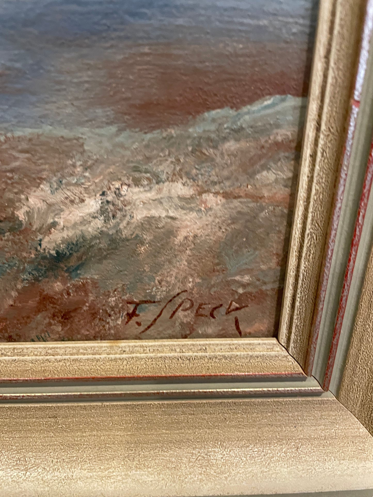 Frank Speck Oil on Canvas, Landscape (0G000I)