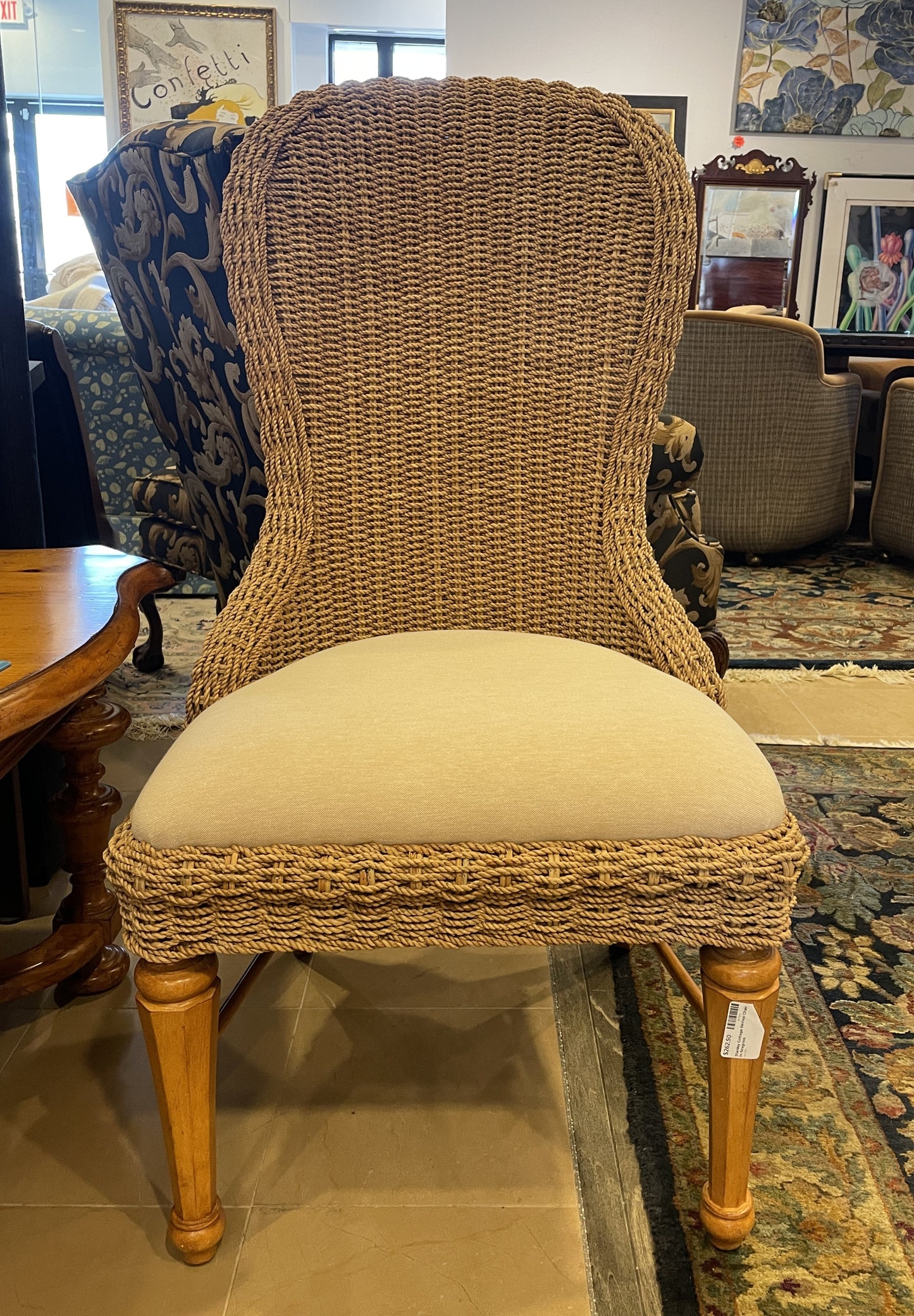 Stanley Cottage Revival Chair in Seagrass (0CF012)