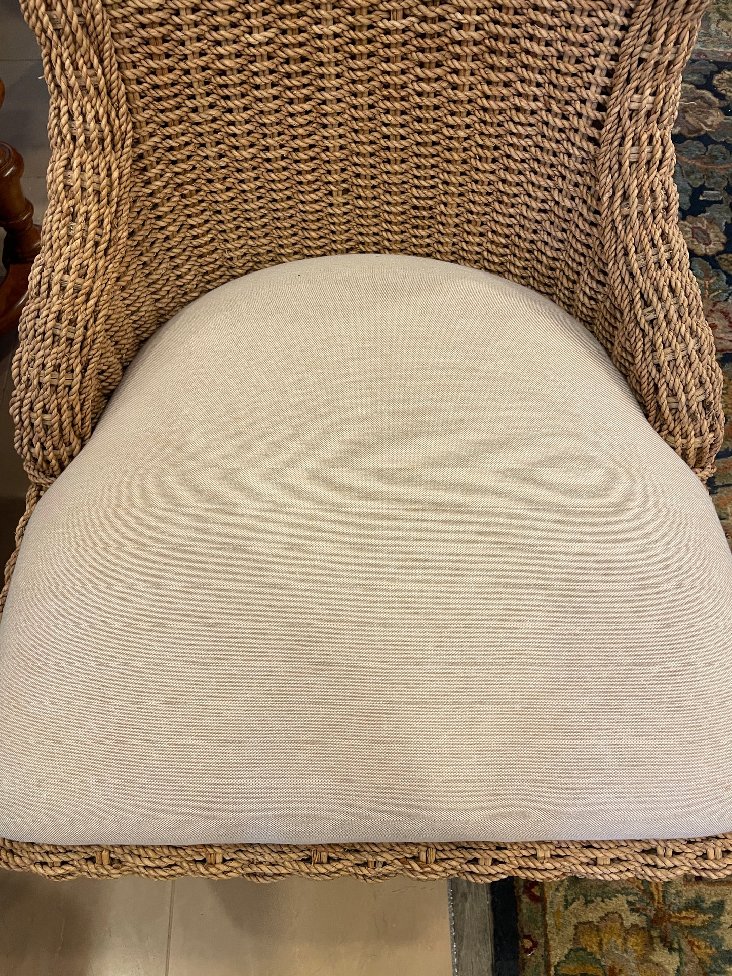 Stanley Cottage Revival Chair in Seagrass (0CF012)