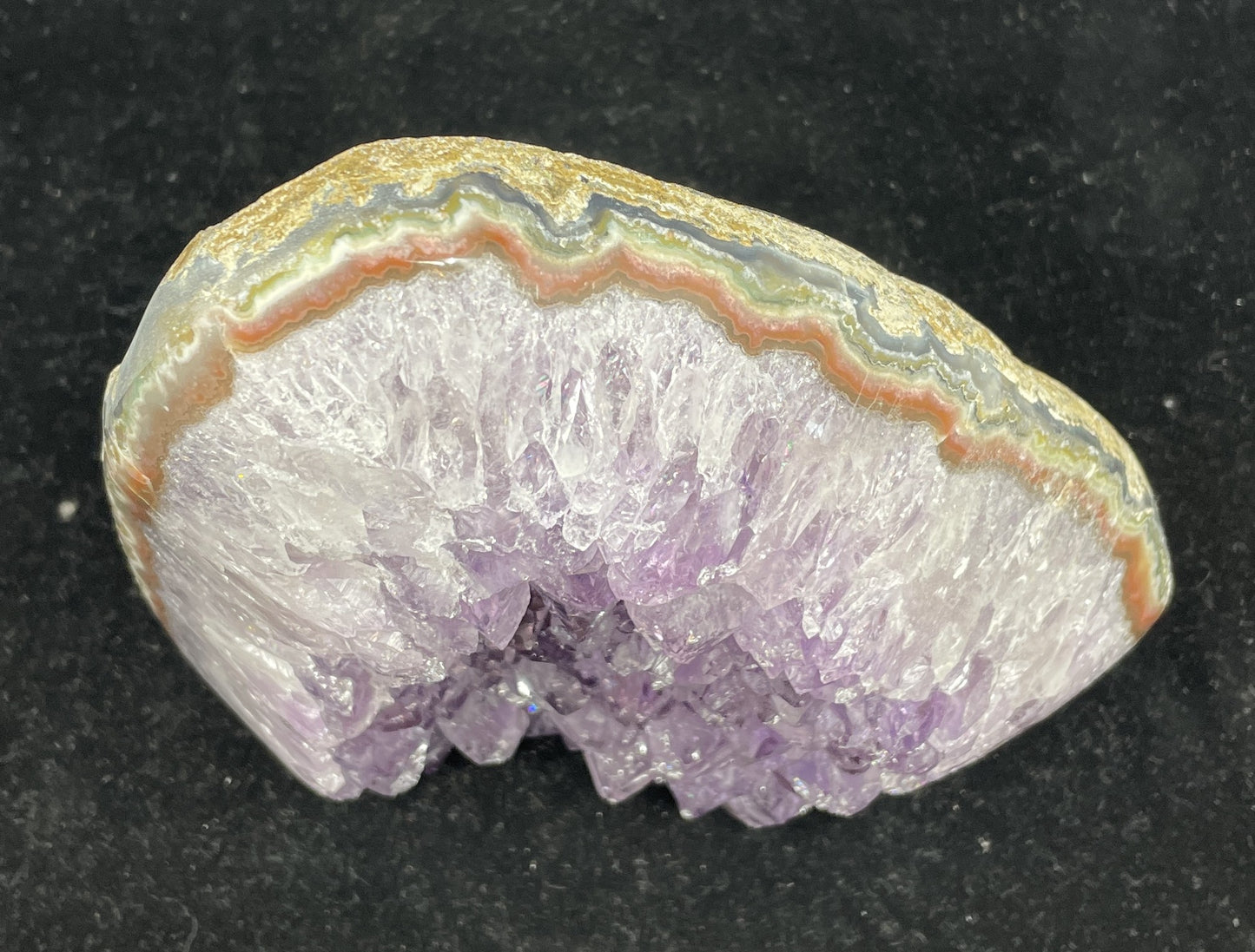 Cut Amethyst Cathedral Geode (01B01F)